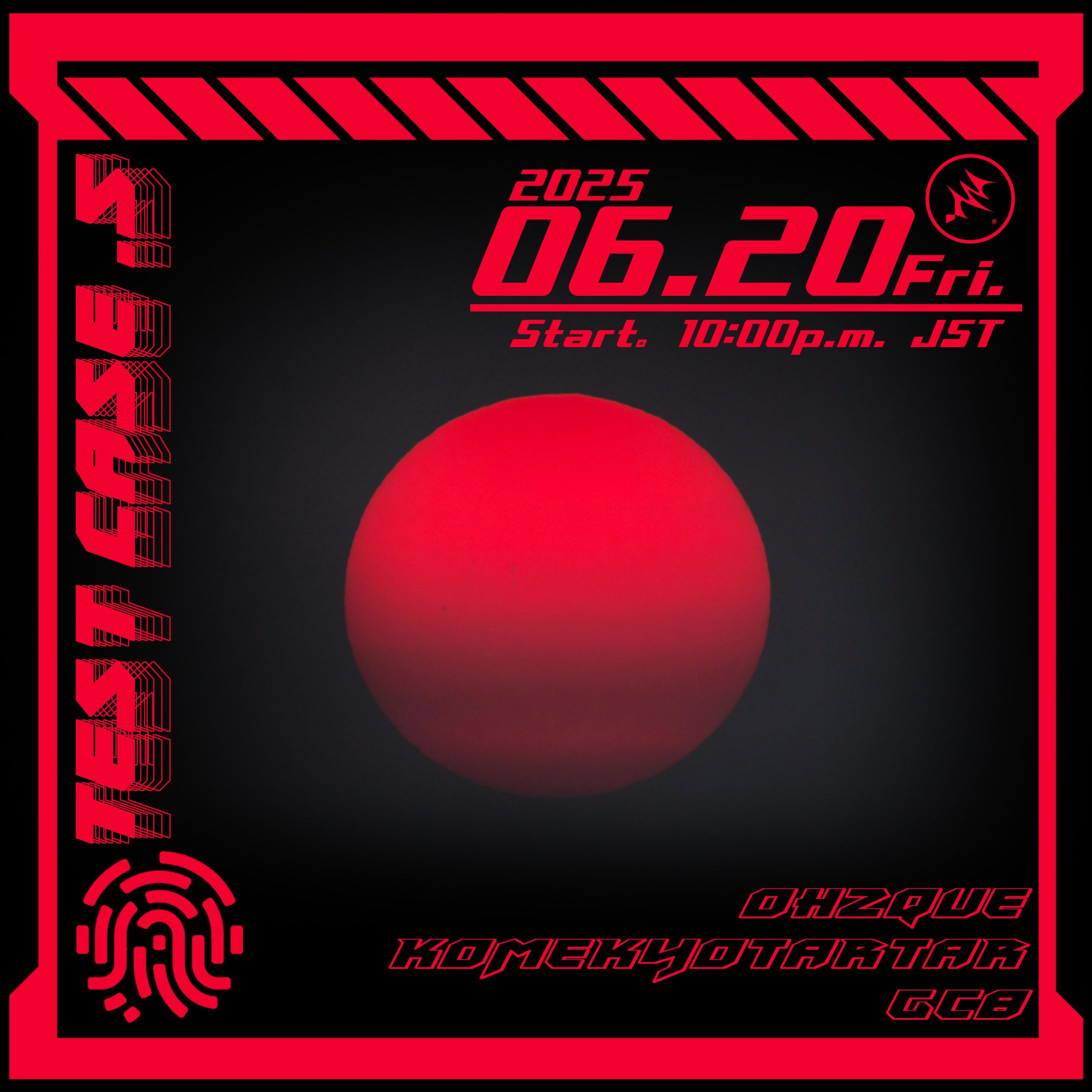 【DJ出演】Test case.4-1