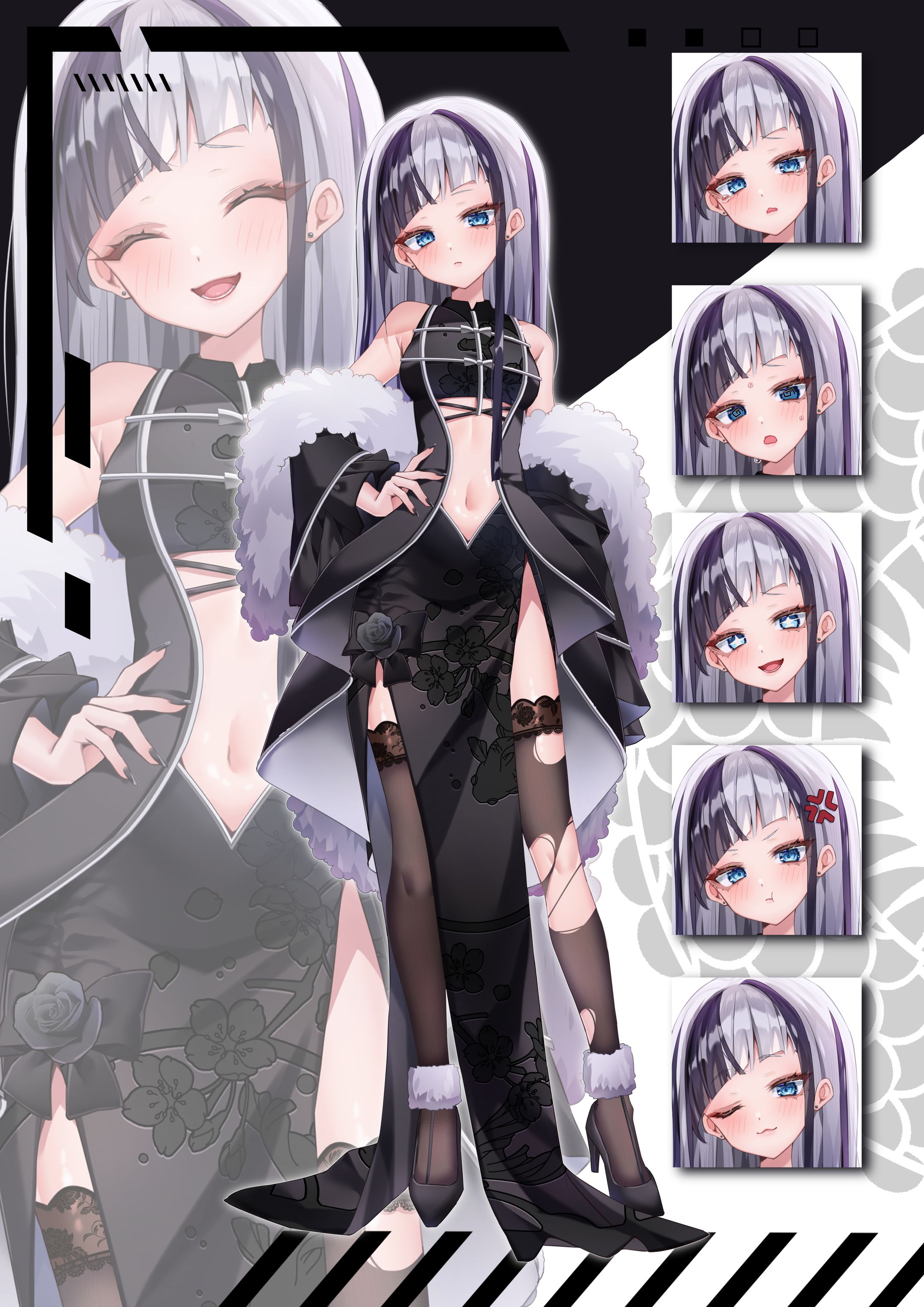 ㈱フクロウラボ　サバサバ女子　立ち絵　ご依頼絵-1