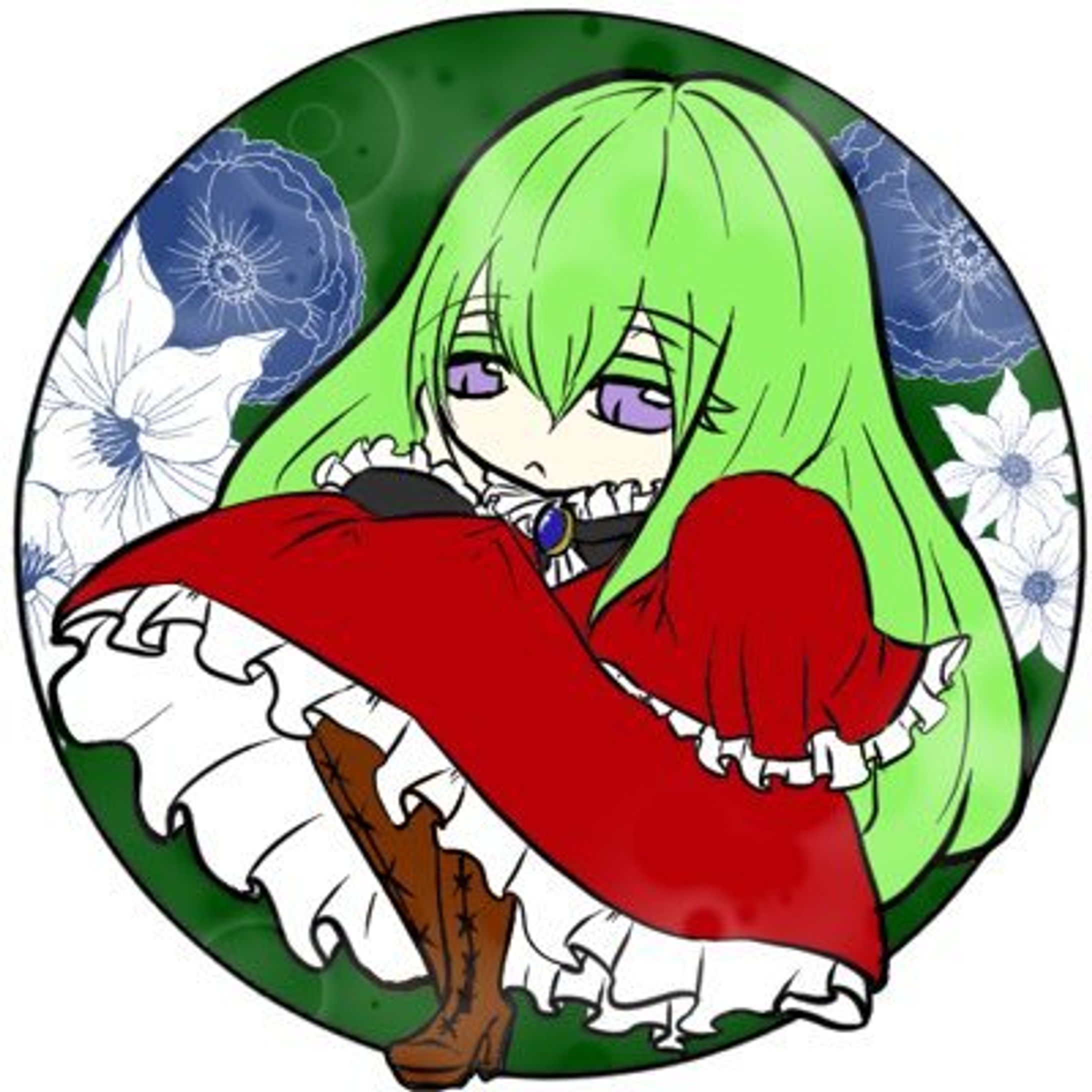 ロリィタ少女　アイコン風-1