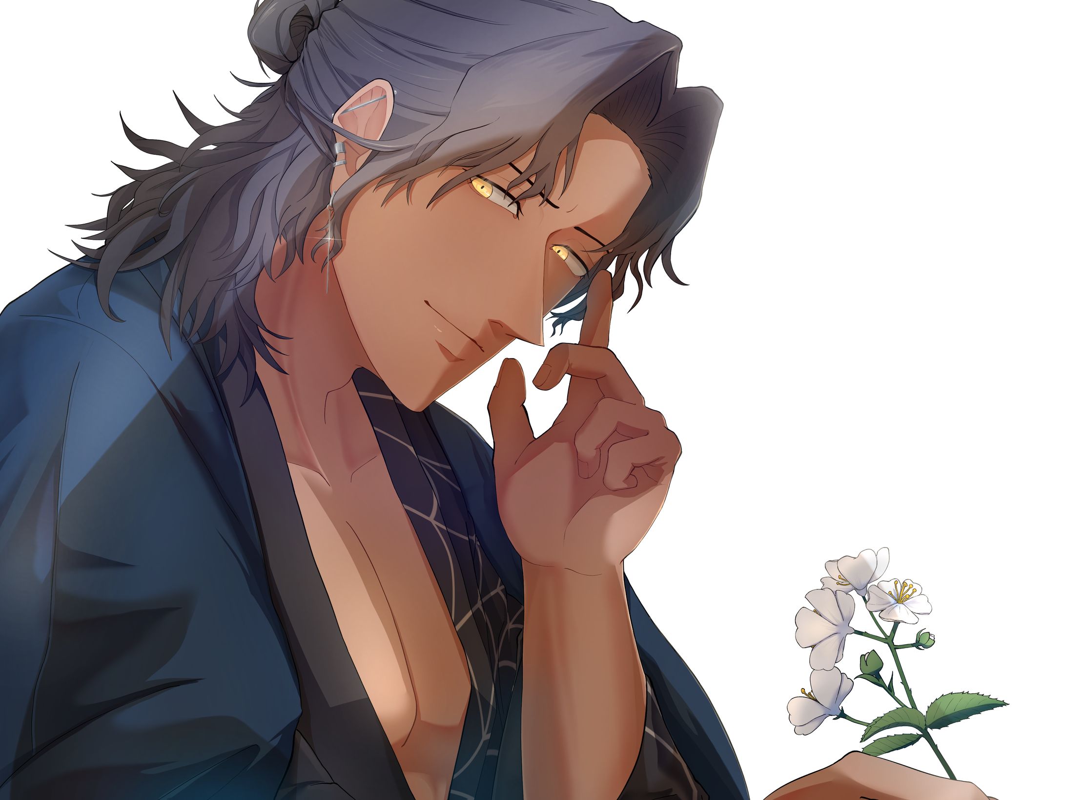 夏八木瑠一様『禁花』パッケージイラスト-1