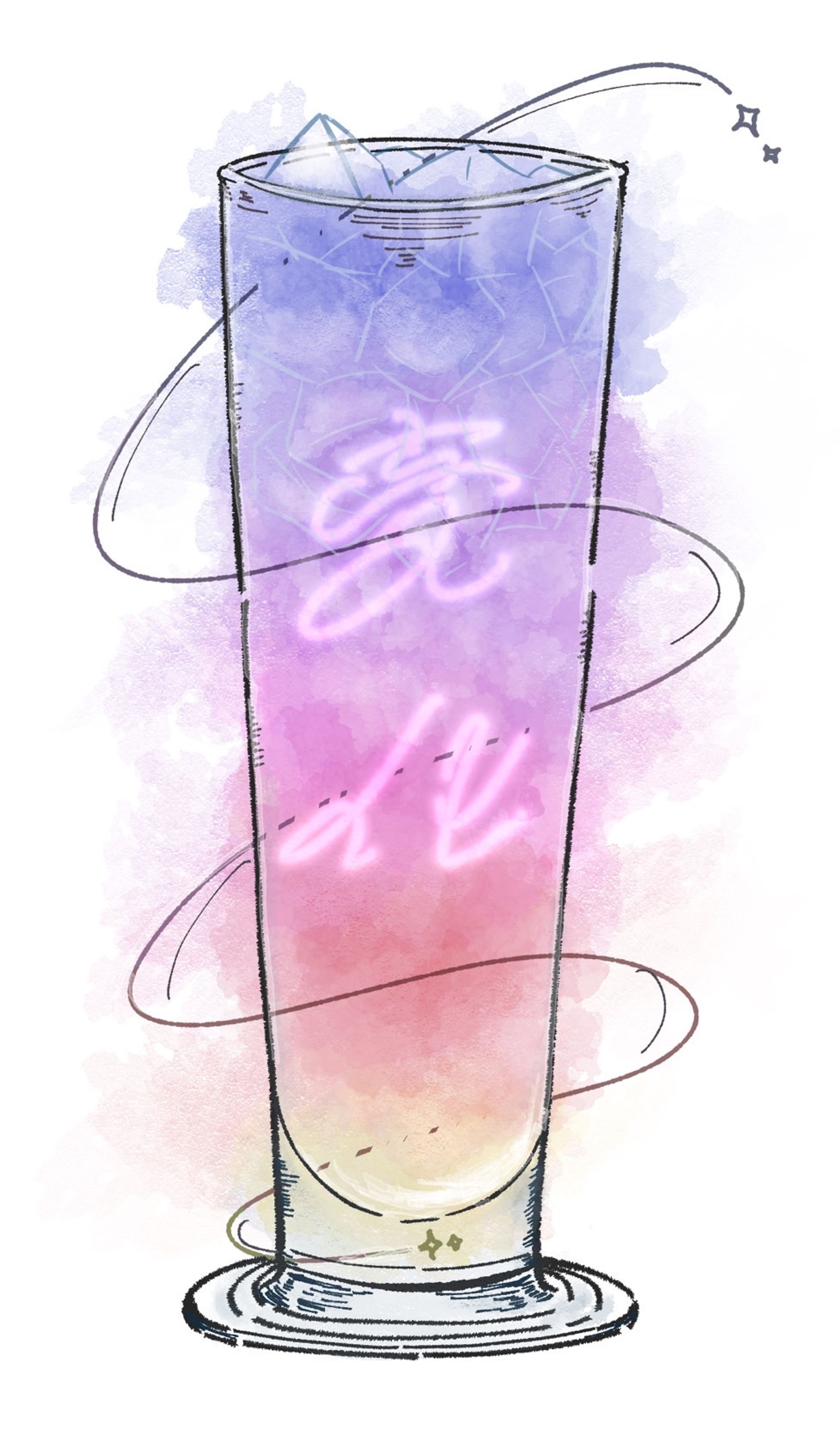 忍者クライシス様　コラボドリンク用イラスト-1
