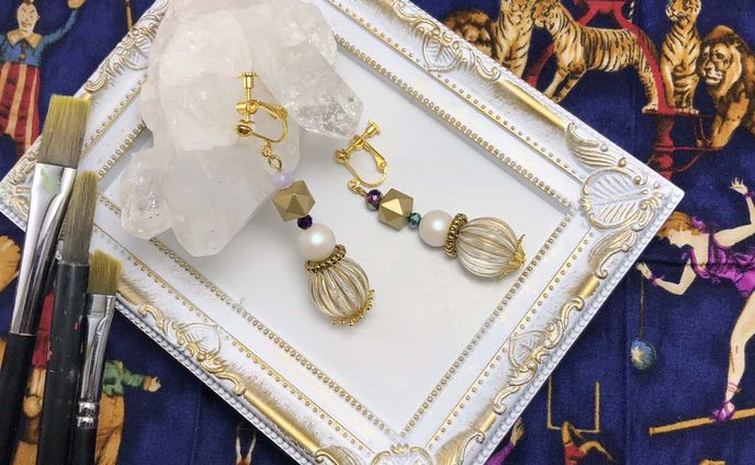 🎨🎪 Original ear clips or earrings🎪🎨 
