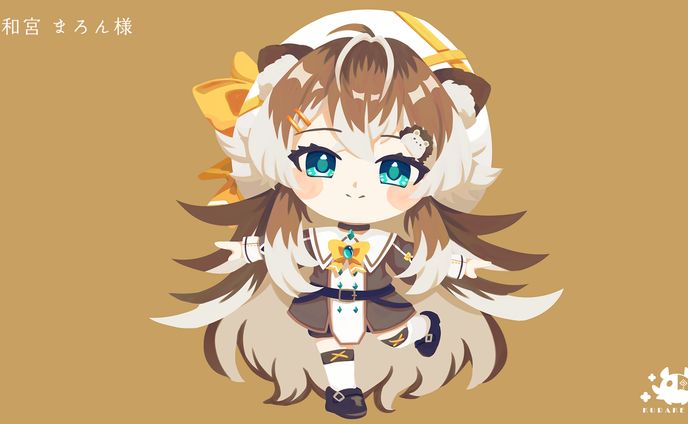 【無償企画】デフォルメ（線画なし）＿和宮 まろん様