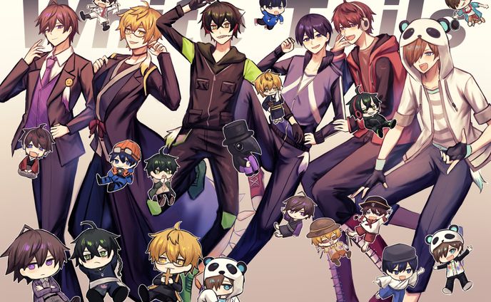 WTさん　９周年お祝いイラスト