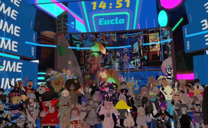 VRChat公式カウントダウンイベント「NEW YEARS VRC SQUARE 2022」