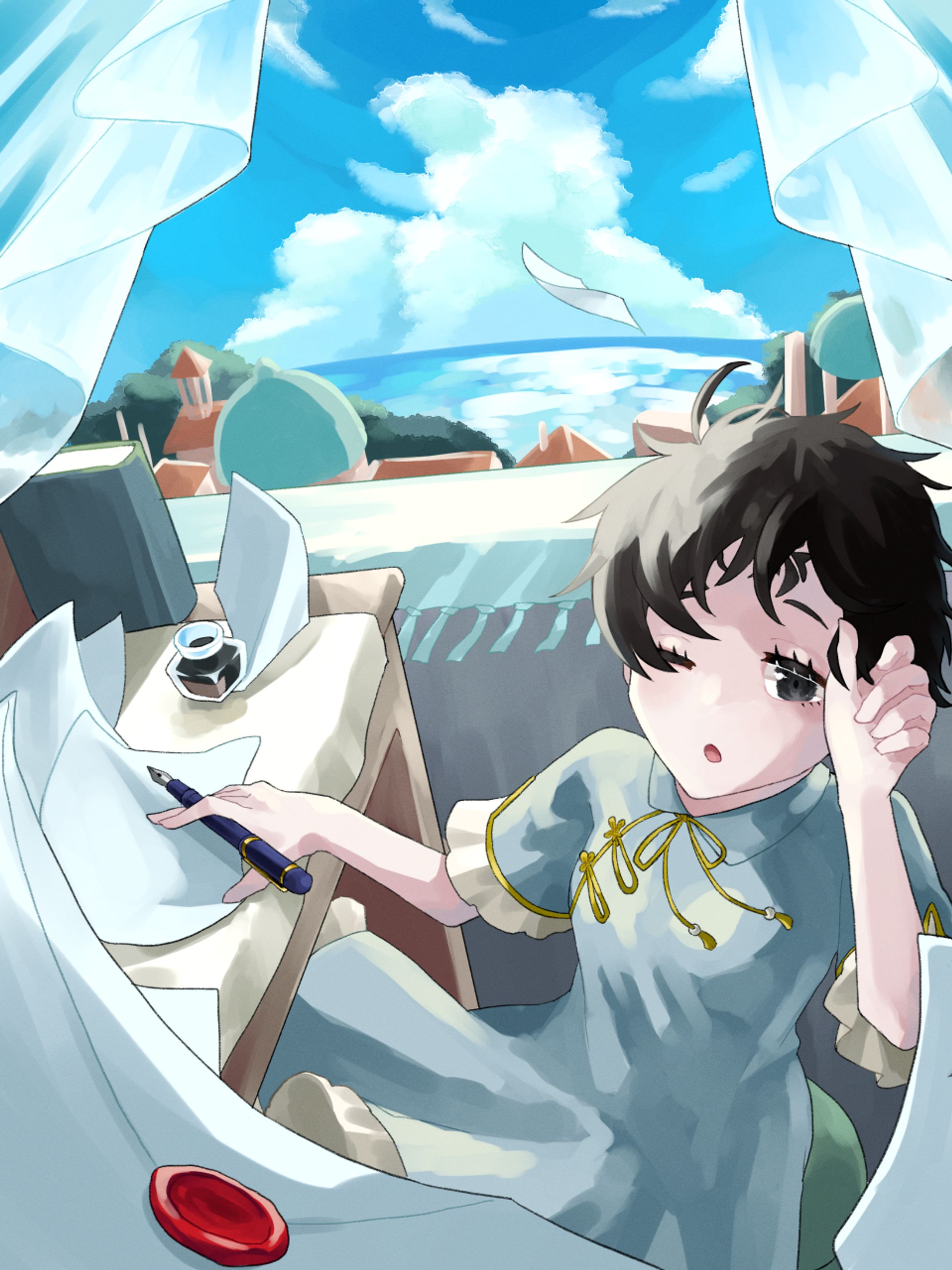 お仕事作品（一枚絵）-1