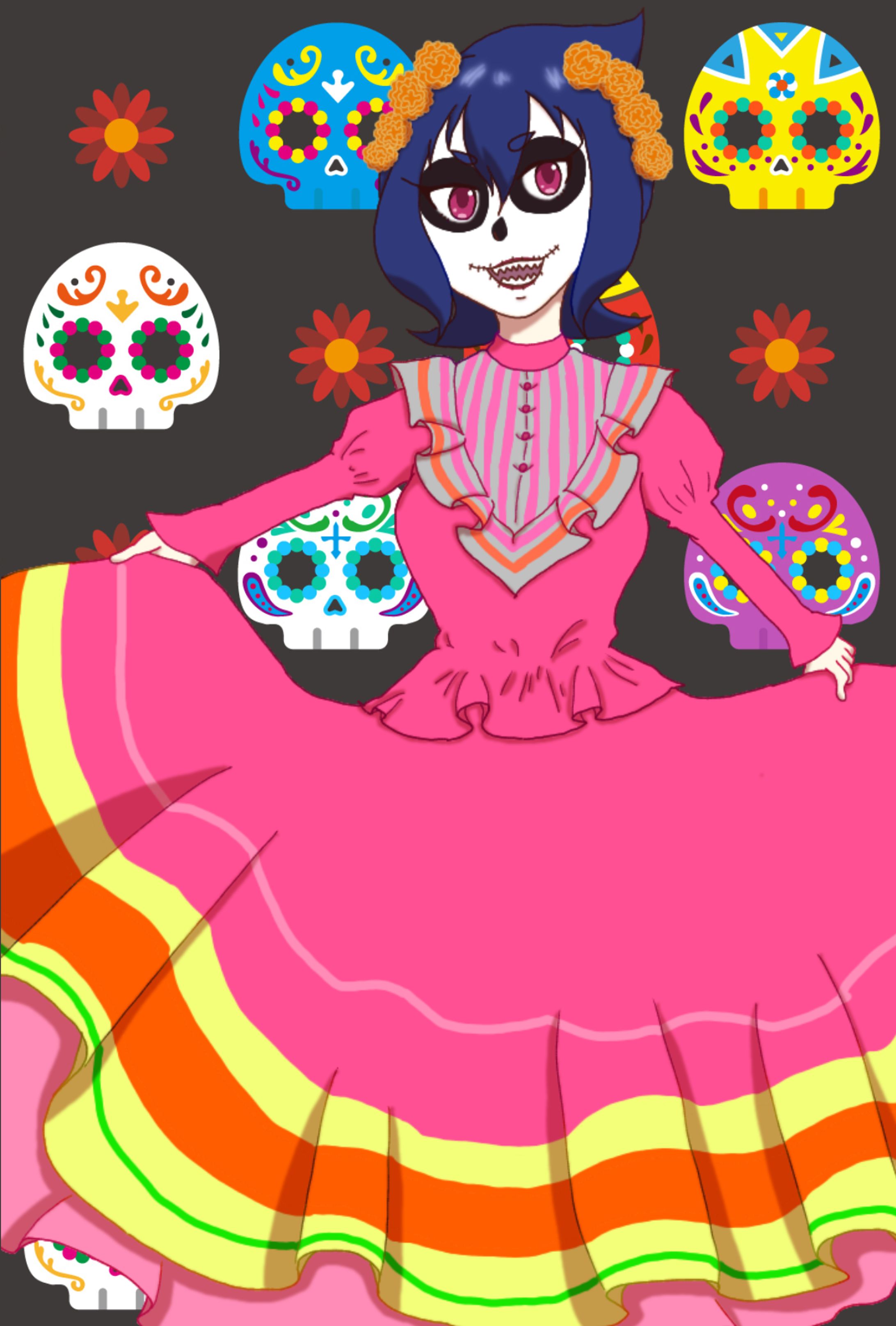 ハロウィン＋死者の日/大歯メグ-1