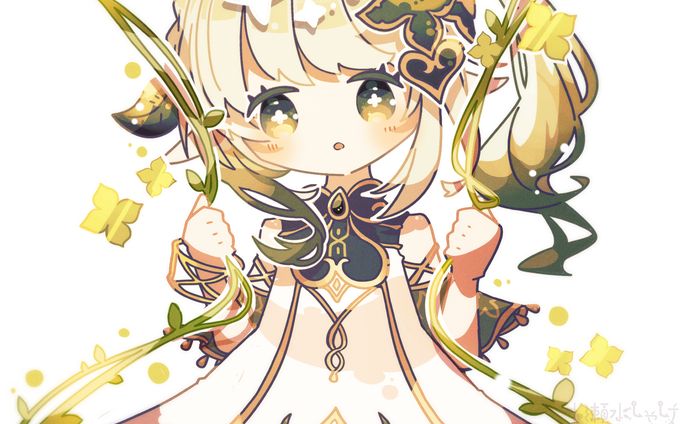 vroid、原神