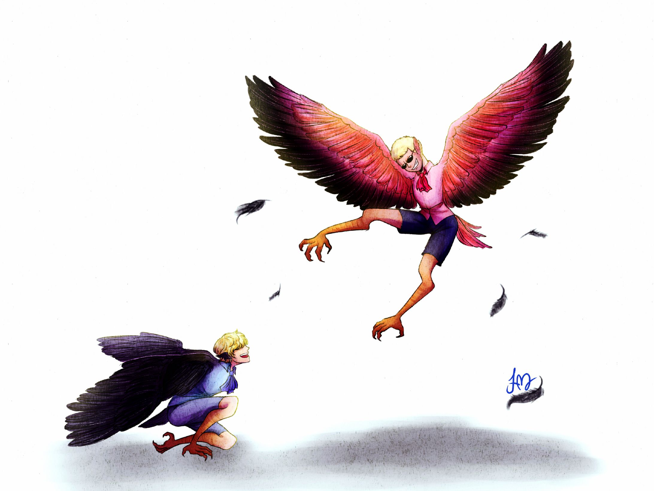 Artwork - Full body, 2 characters, rendered 5/8/2025-1