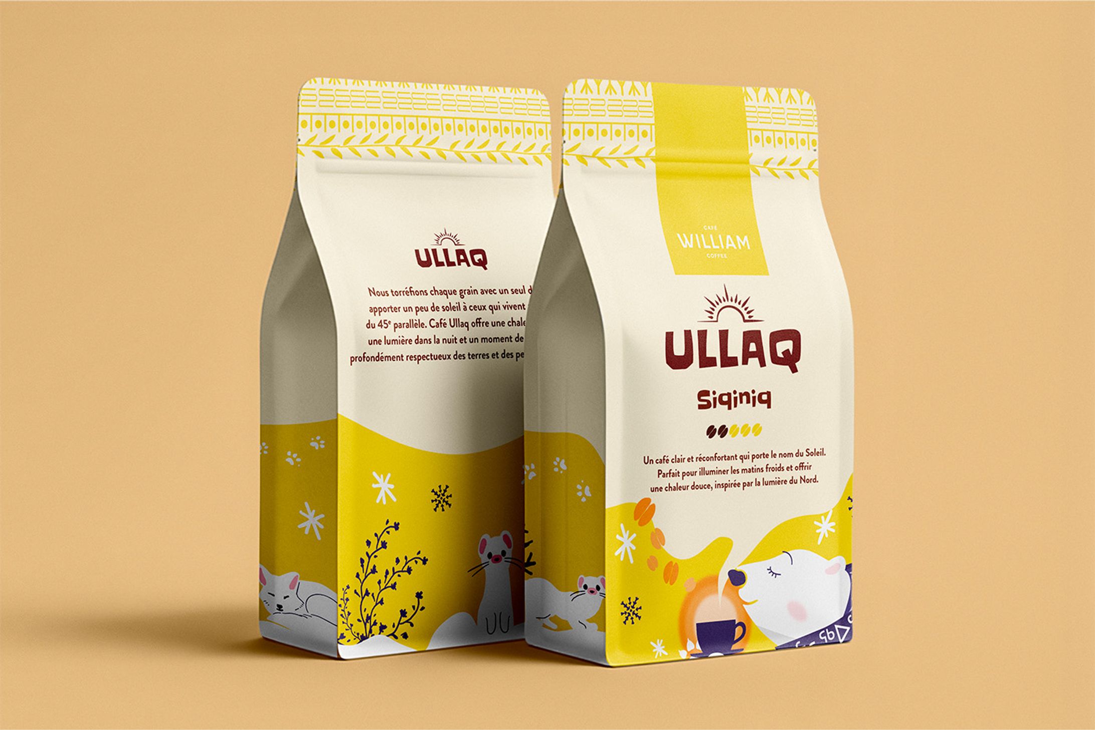 ロゴ・パッケージ(Cafe Ullaq)-1