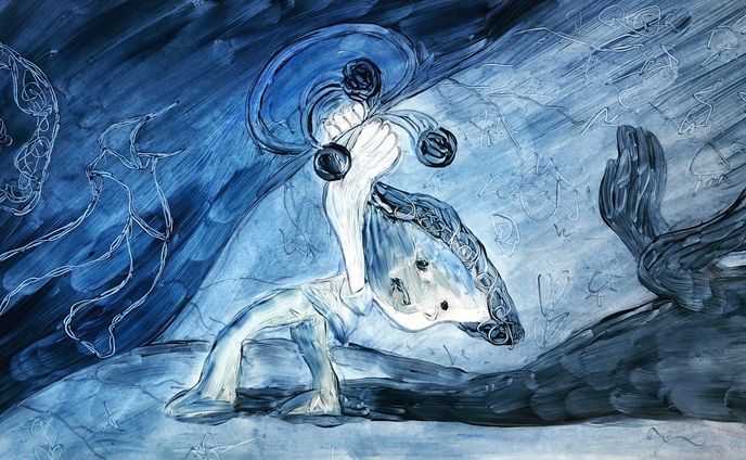 Glass Painting Series ガラス絵 シーリズ
