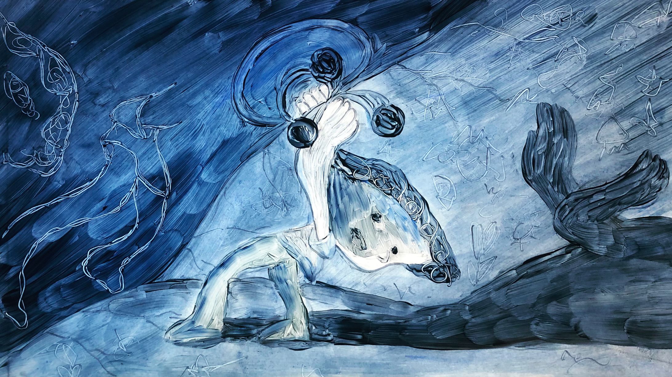Glass Painting Series ガラス絵 シーリズ-1