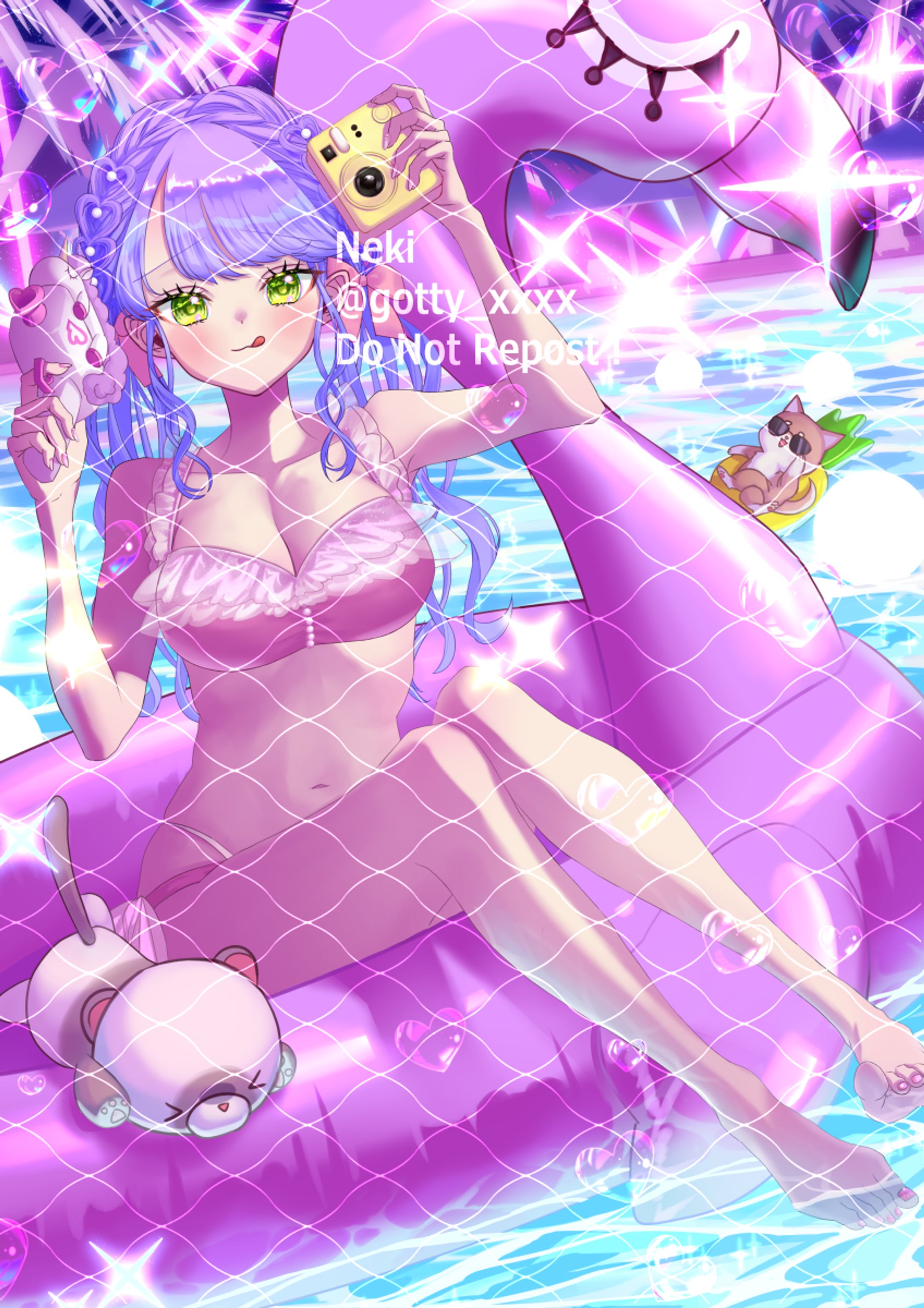 IRIAMライバーイベント用イラスト(差分有り)-1