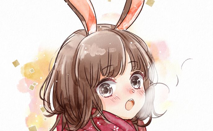 冬のうさぎ