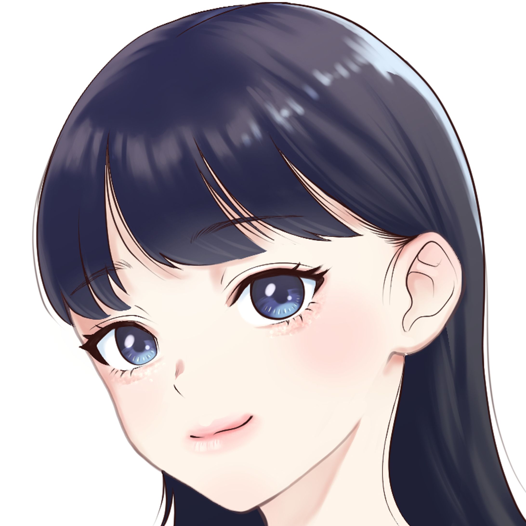 女の子アイコン　2023/8作成-1