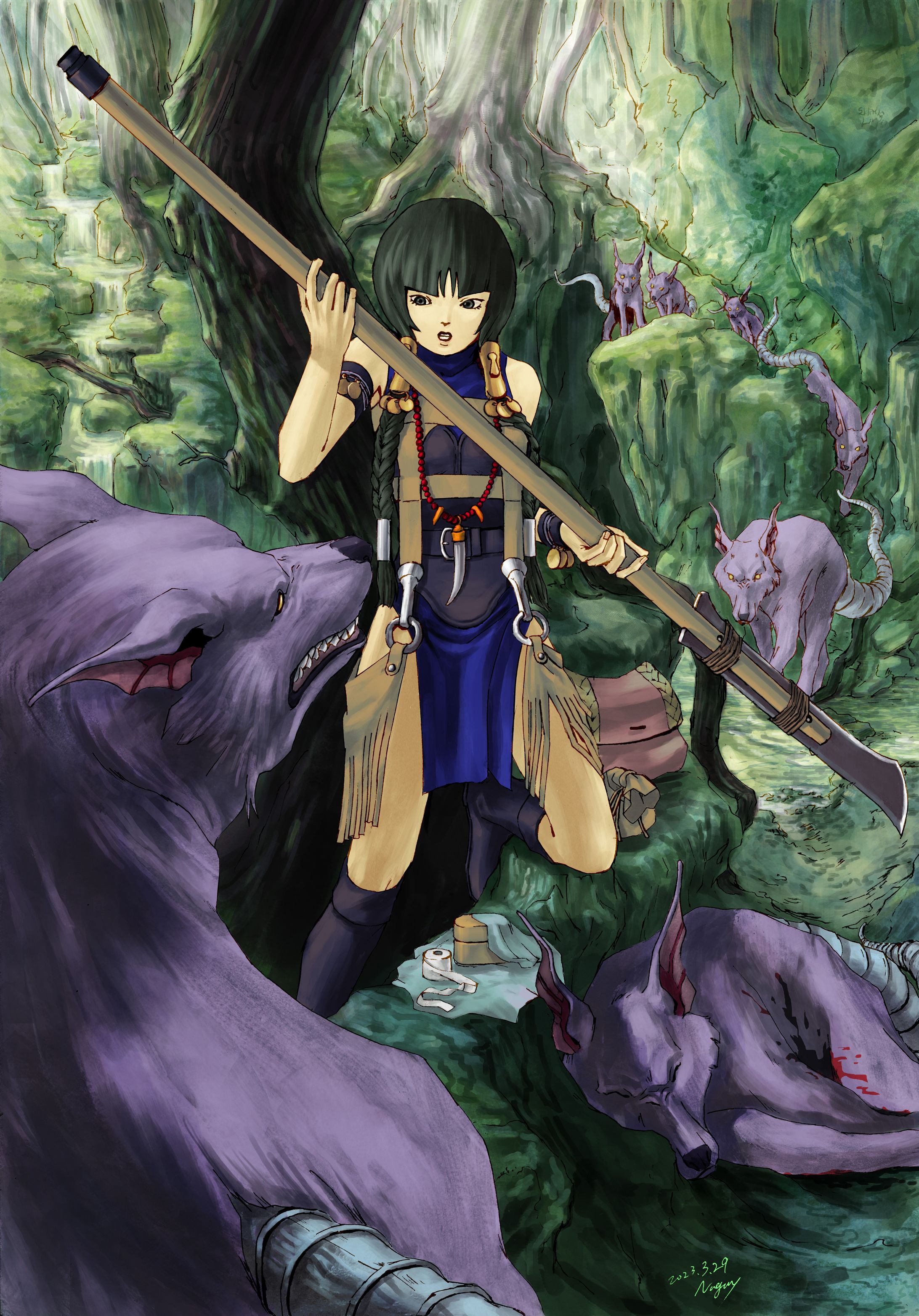 Forest wolf -1