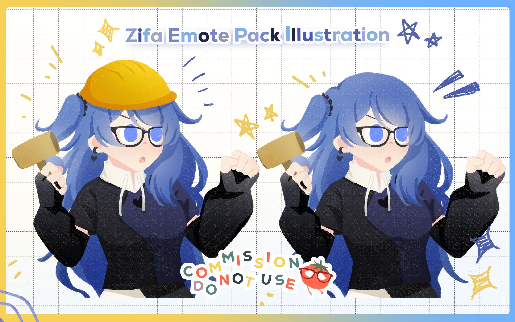 CM | Zifa - Emote Pack Illust-1