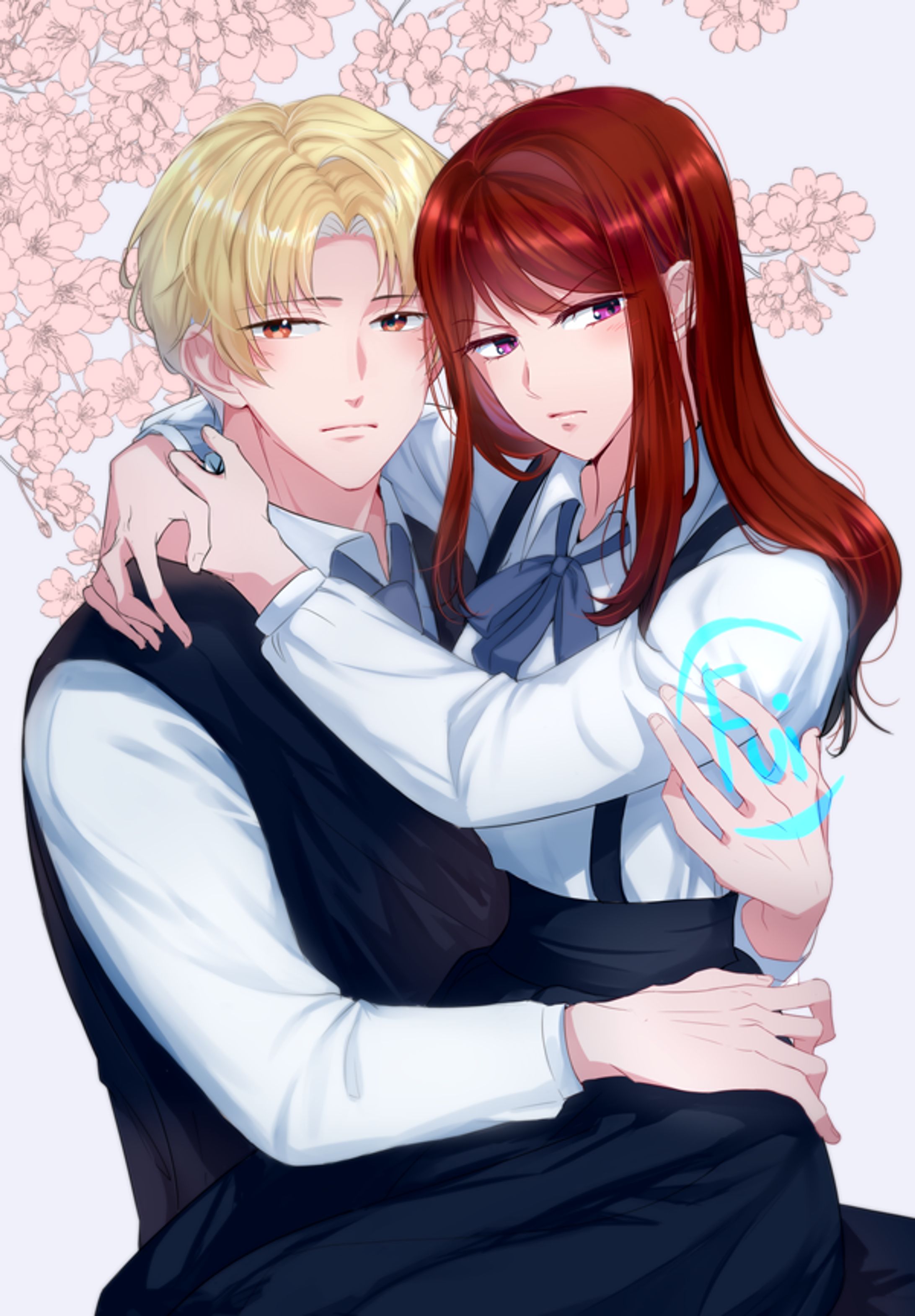 Half-body Full Render Couple-1