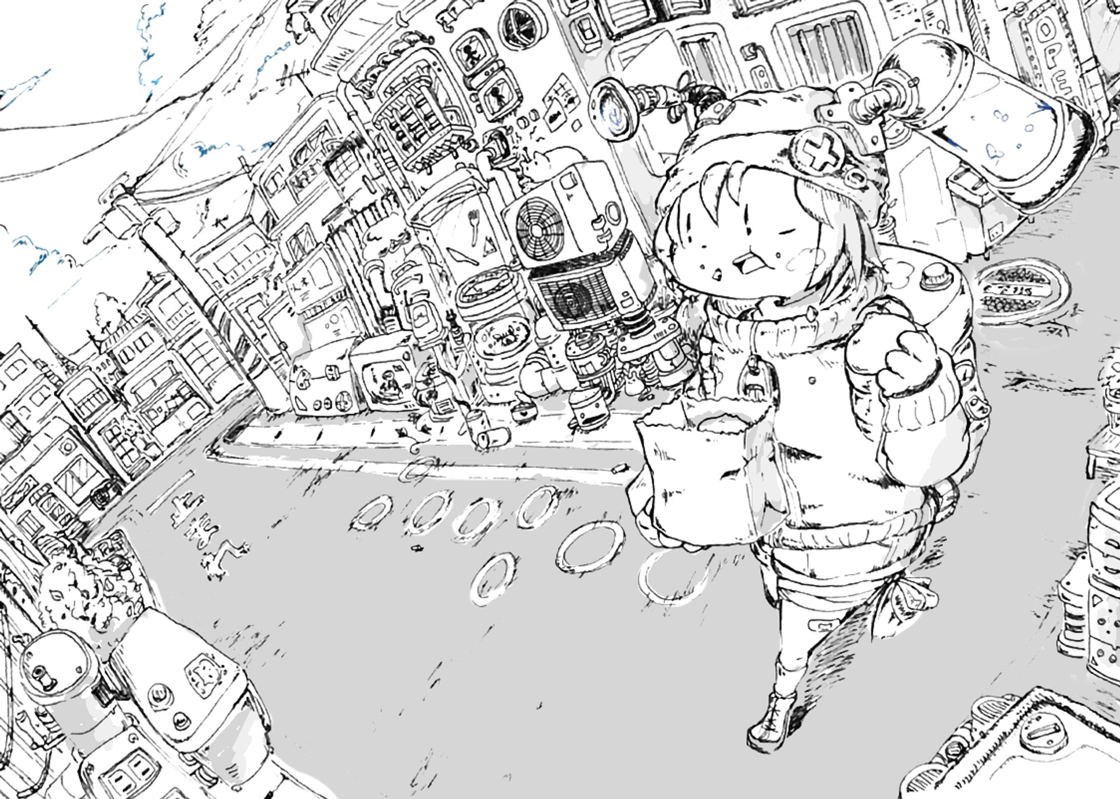 奇妙な街を探索するお仕事-1