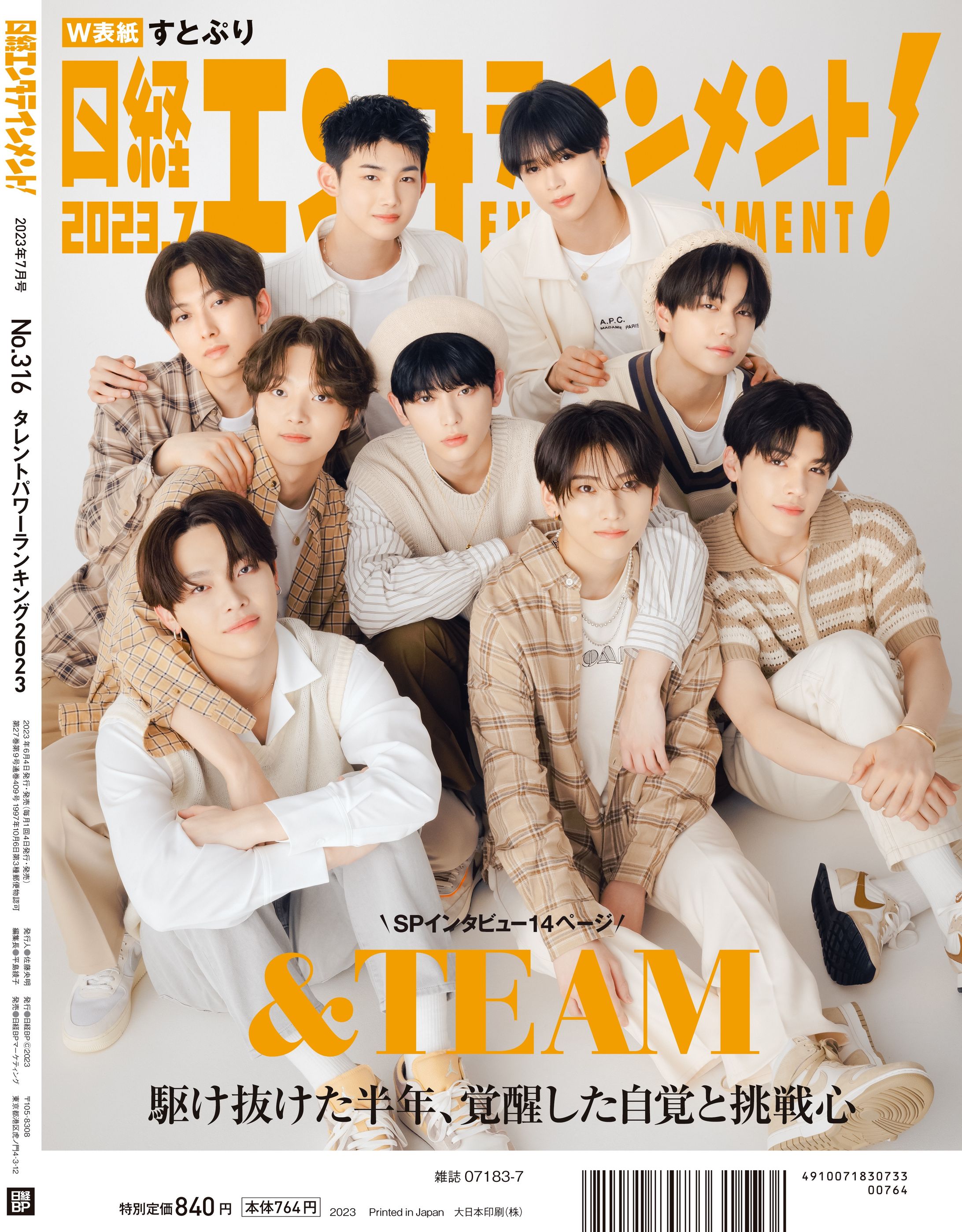 &TEAM（日経エンタテインメント！7月号）-1