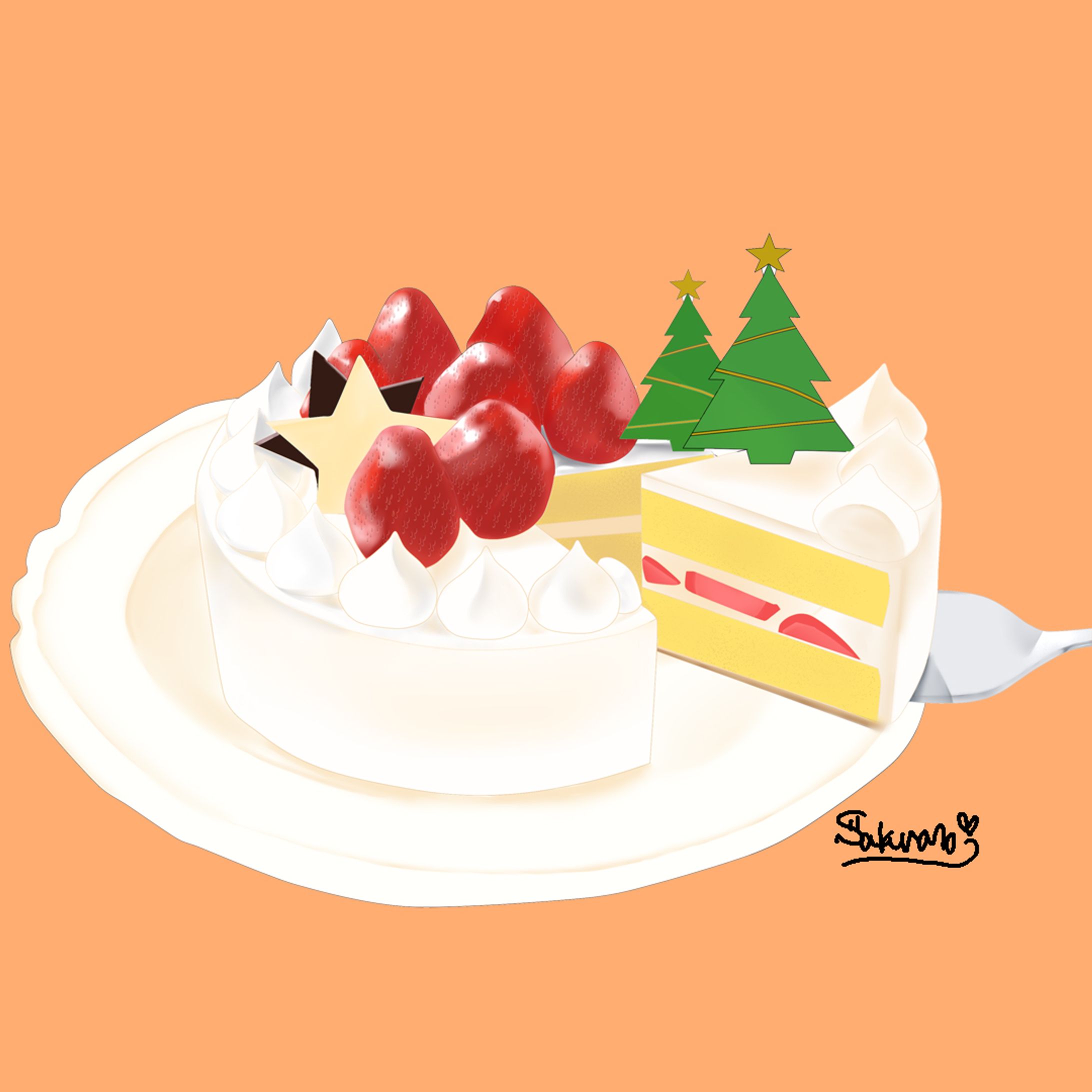 クリスマスケーキ-1