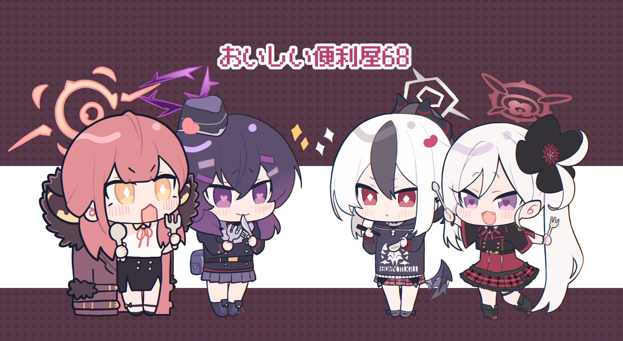 【二次創作】グッズ用イラスト-1