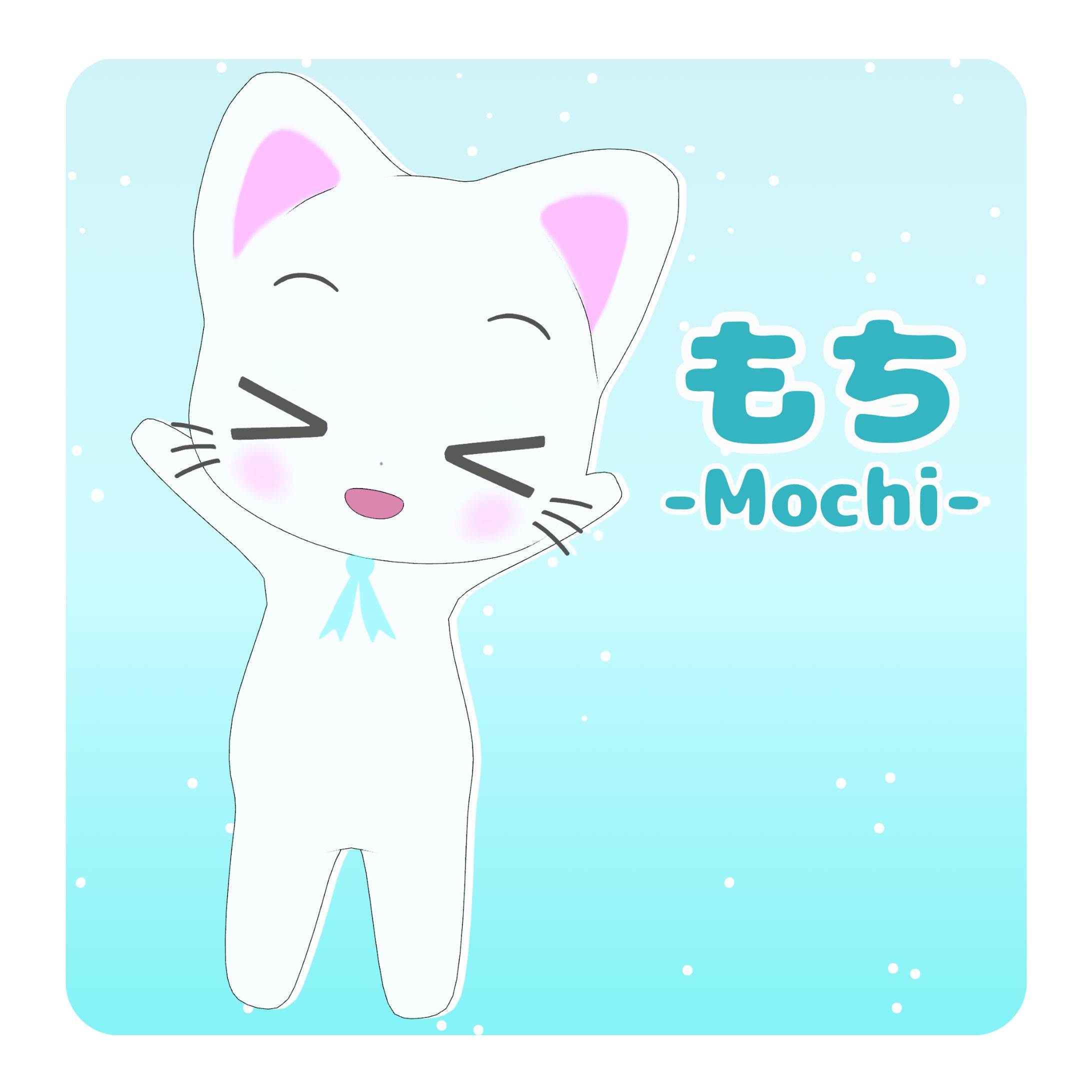 【オリジナル3Dモデル】もちねこのもち-1