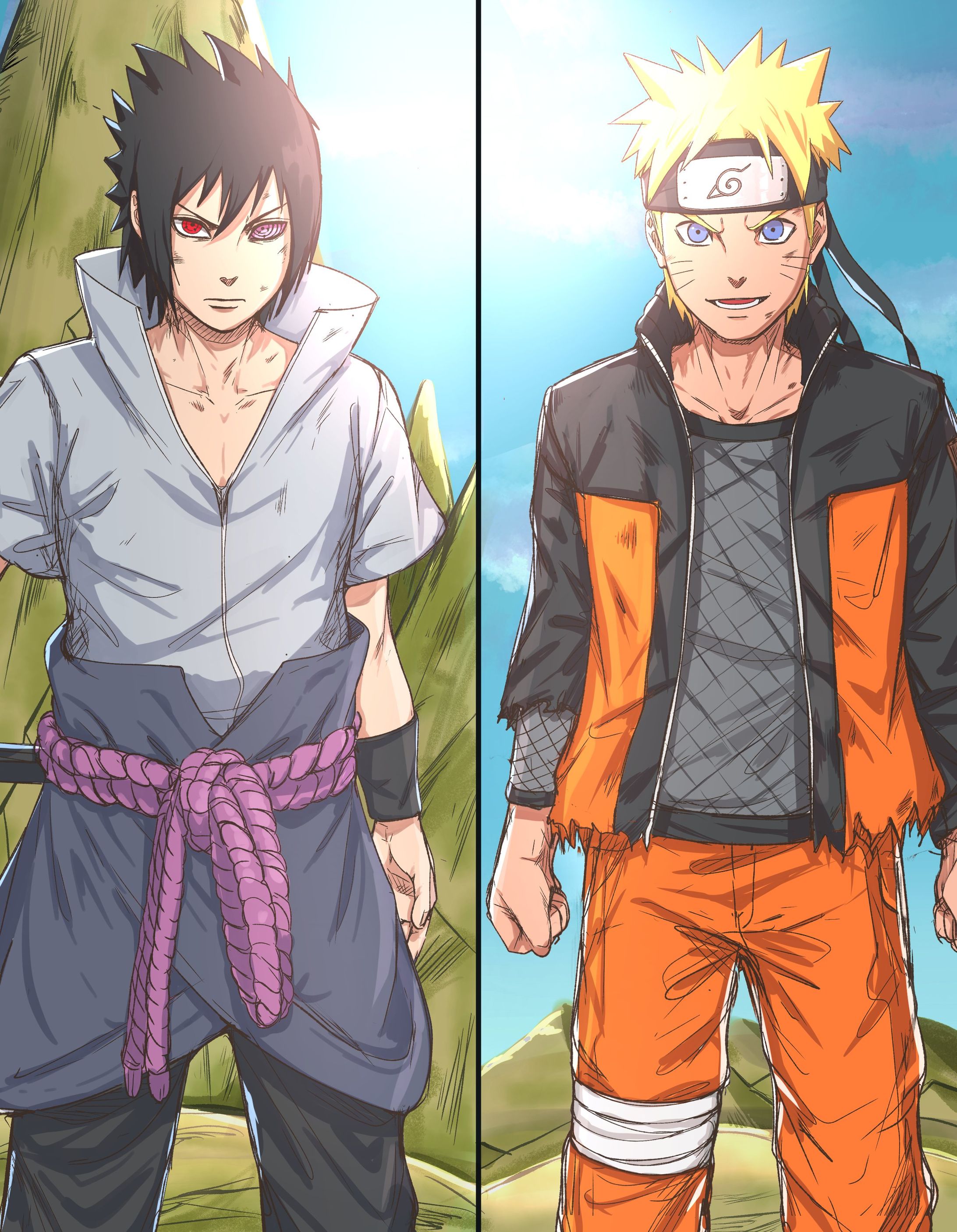 ナルトとサスケ-1