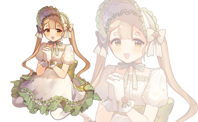 [創作]ルイーズ・エーデルワイス　グッズ用イラスト
