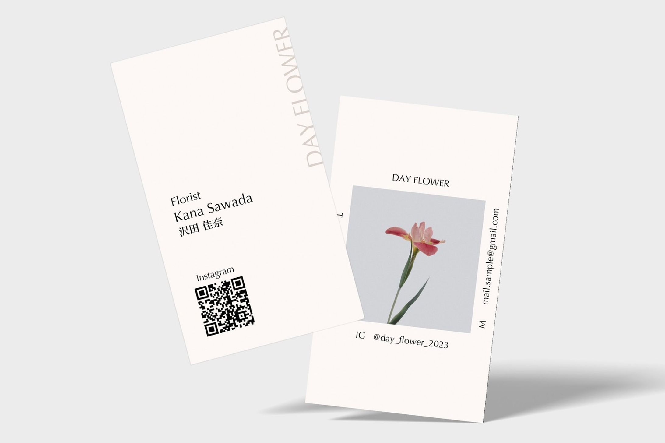 【名刺】DAY FLOWER 様-1