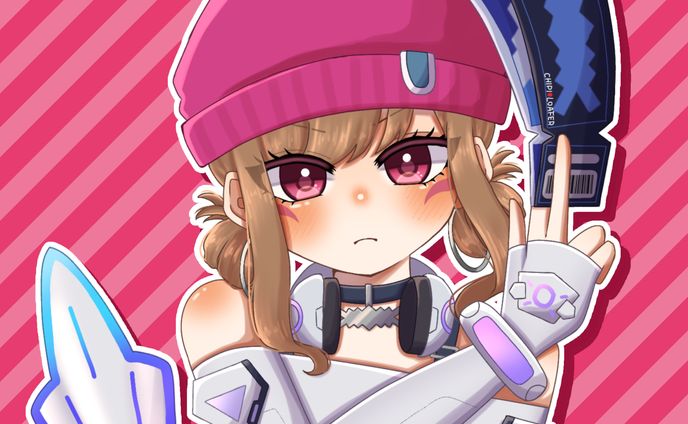 等身イラスト-ちぴ