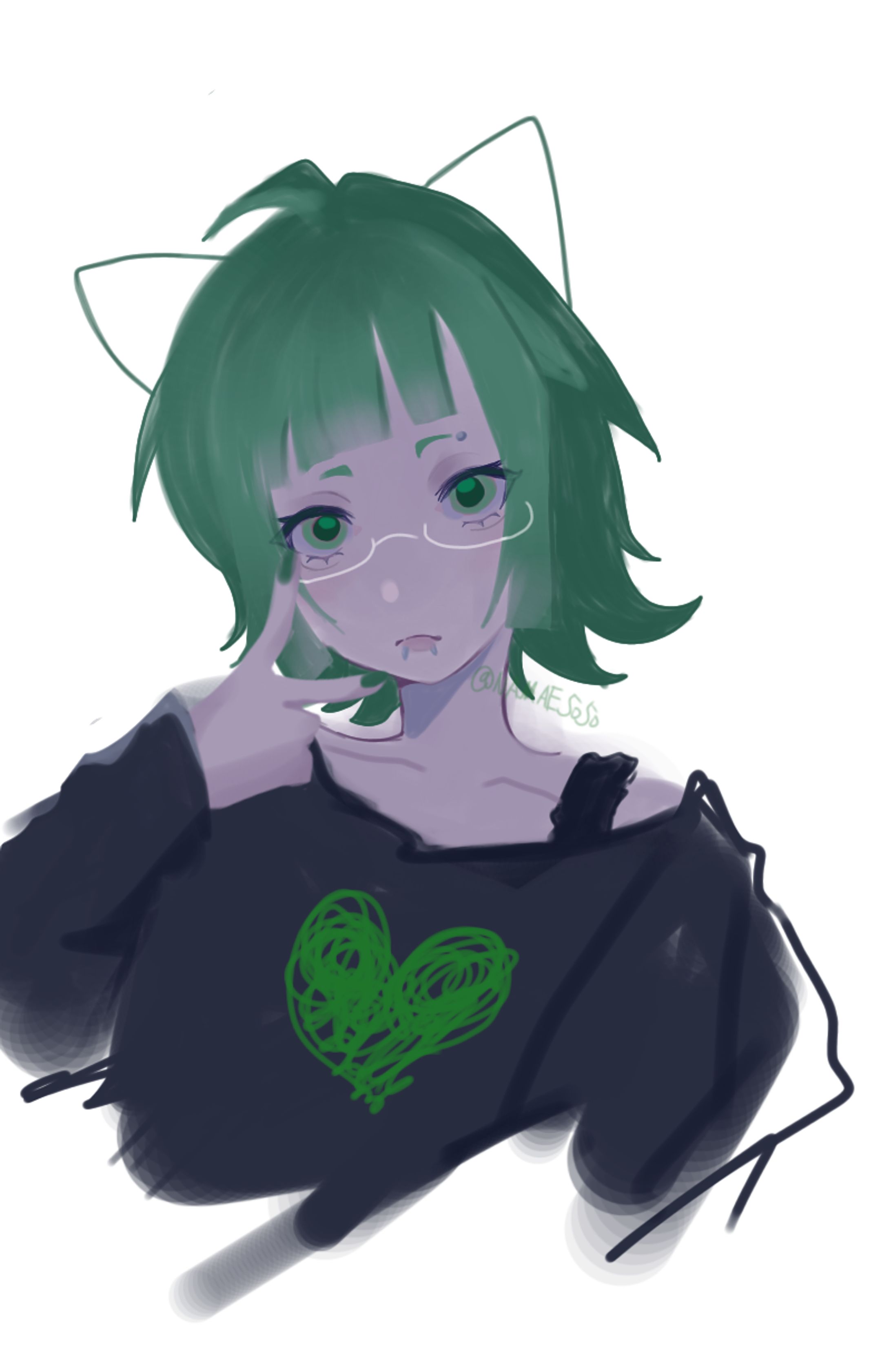 厚塗りアバターイラスト-1