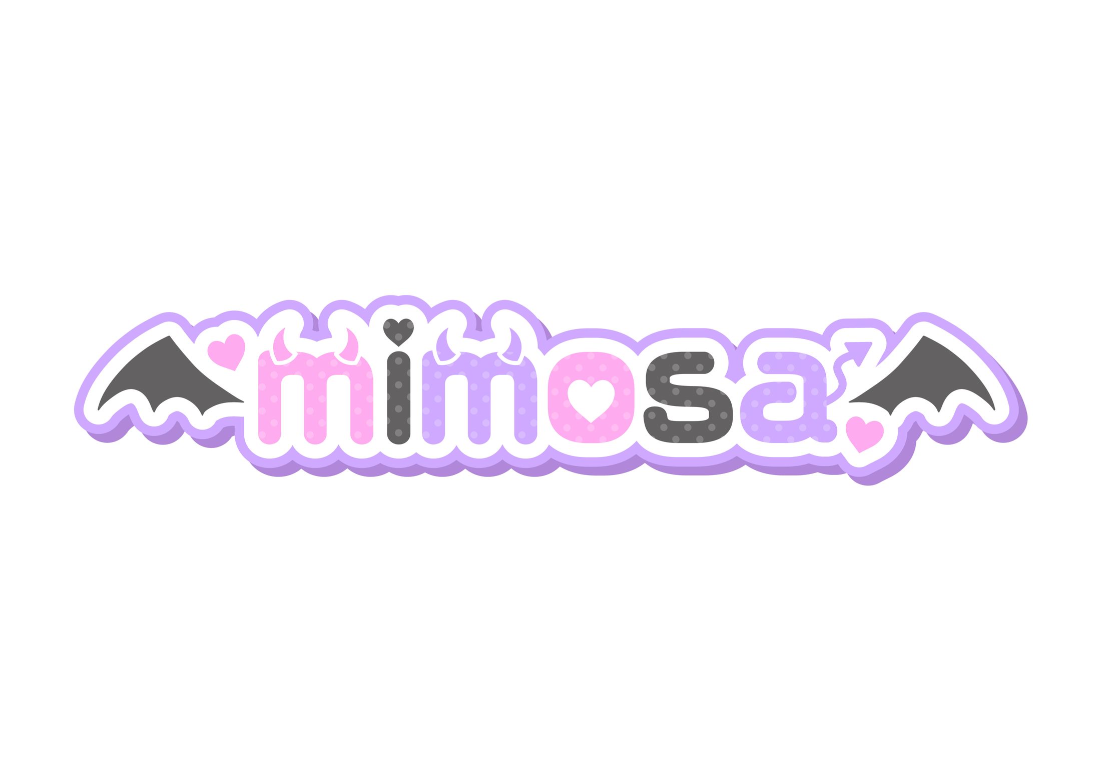 mimosa様　店舗ロゴデザイン-1