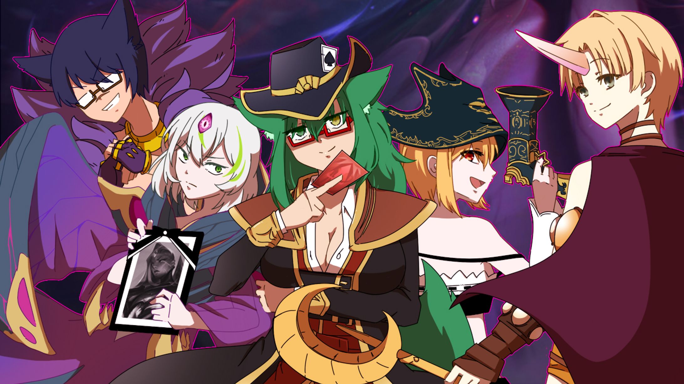 集合イラスト（LOL）-1