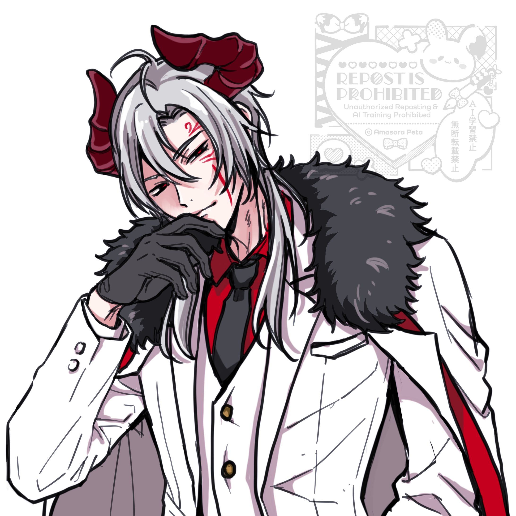 性格解釈ラフ｜飛鳥馬 司様-1