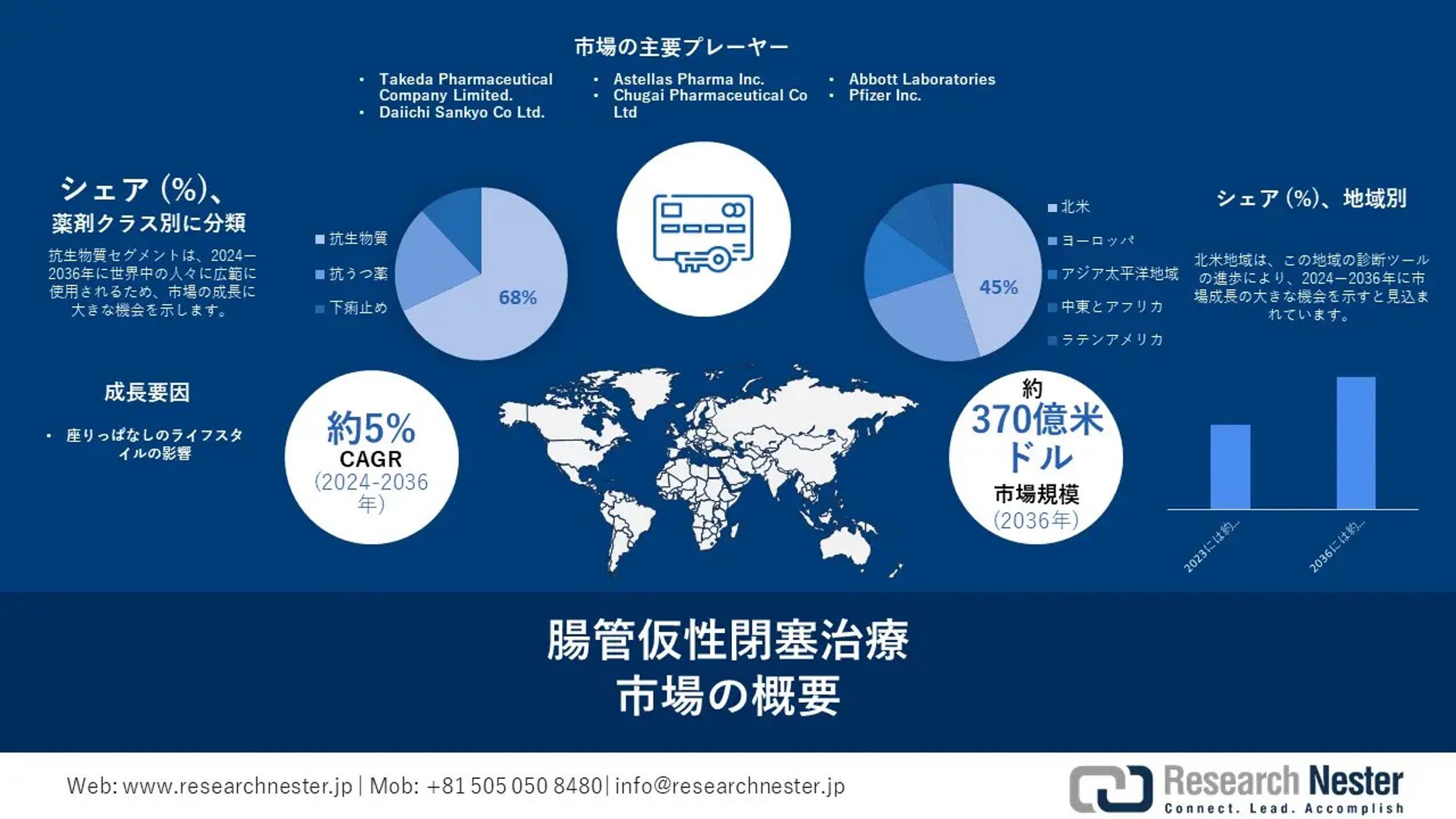 偽腸閉塞治療市場調査: 2024年から2036年の業界予測レポートによる分析-1
