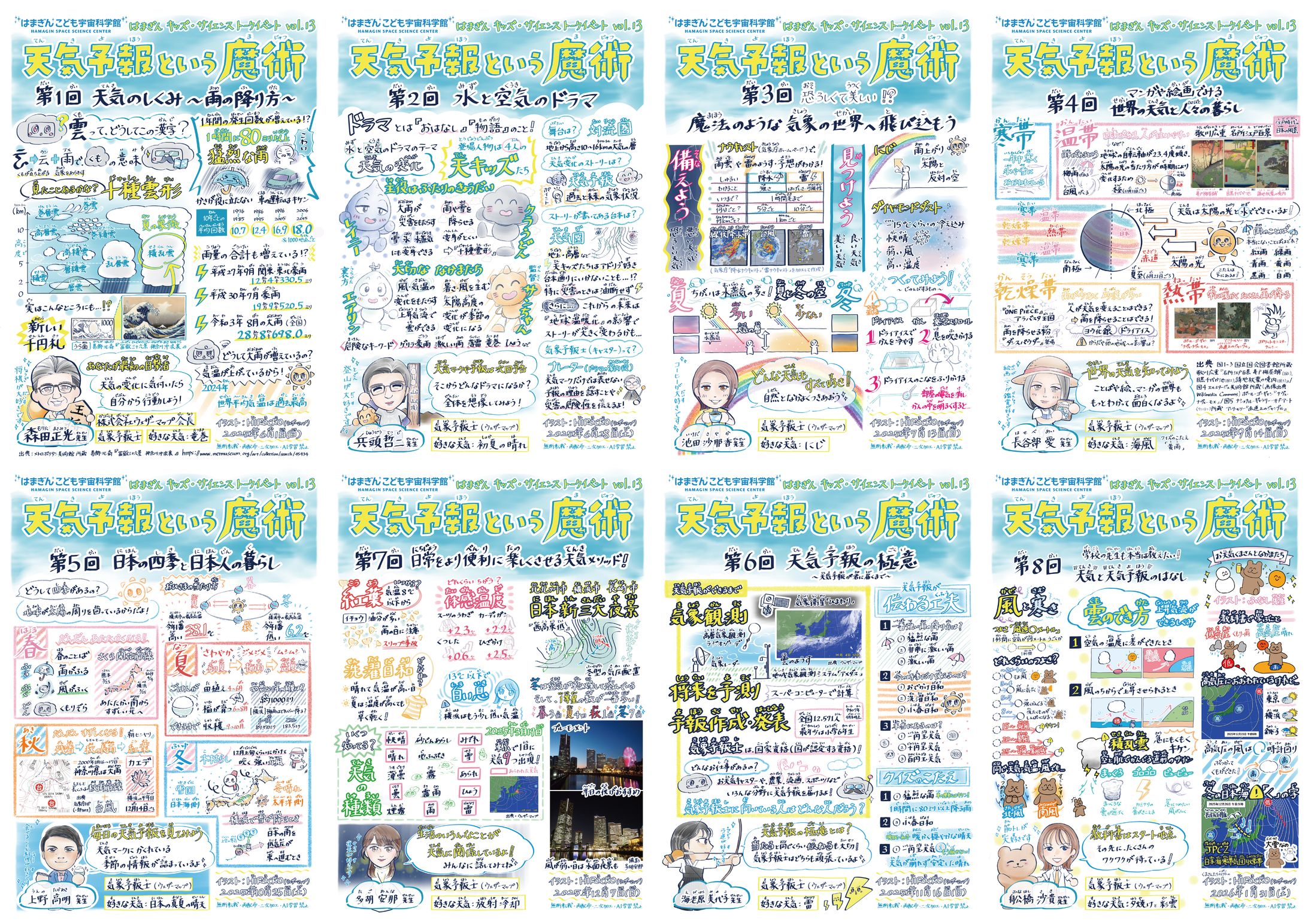 ワンページアーカイブ｜天気予報という魔術（全8回）-1