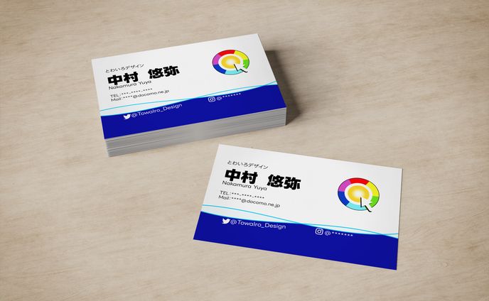 自身のロゴ・名刺