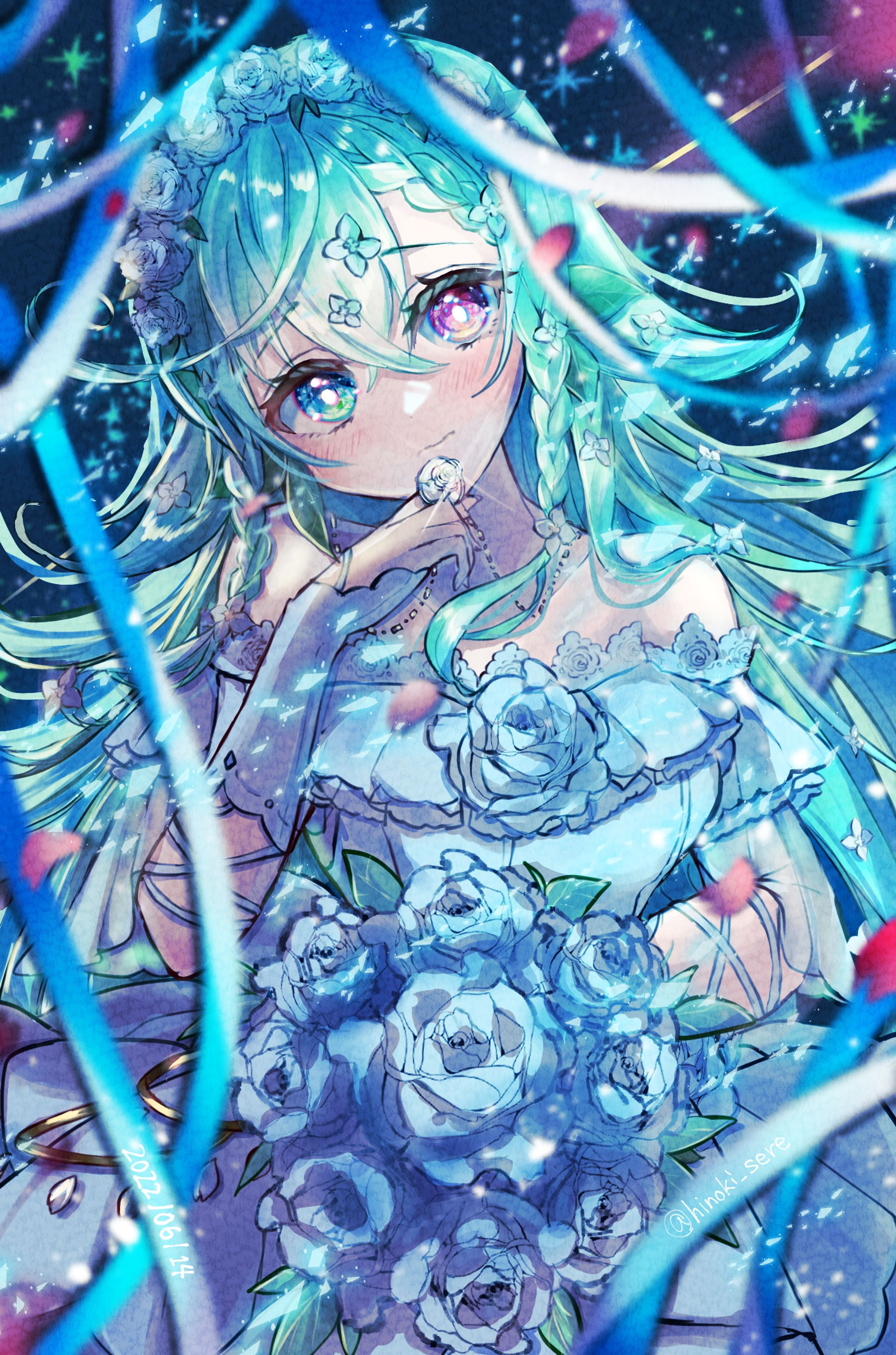 白薔薇と秘密のジューンブライド-1