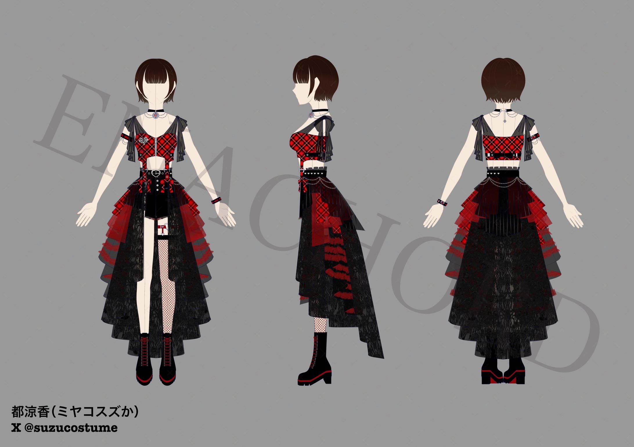  ムービック「えなこの〇〇ラジオ」新曲用衣装-1