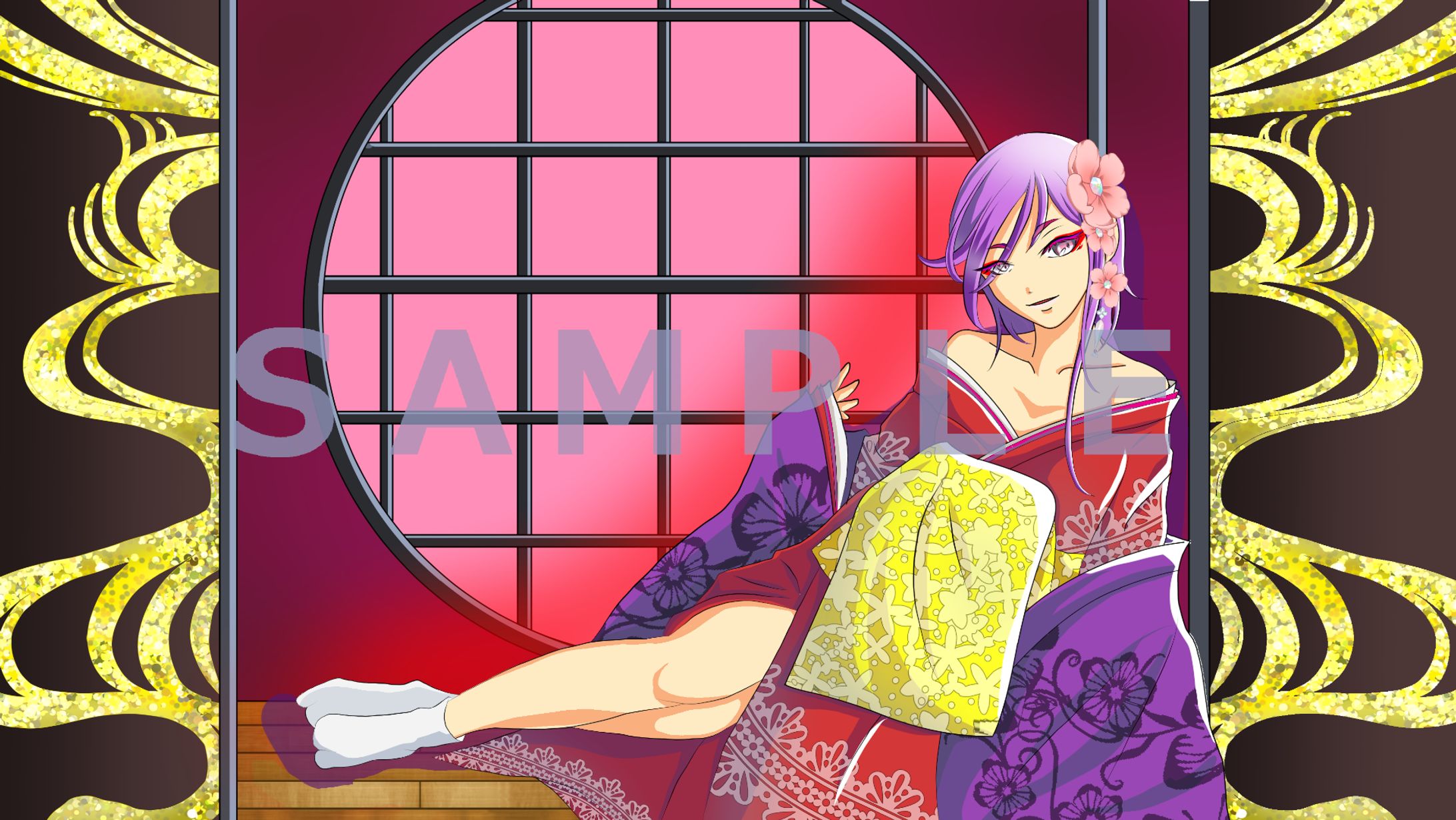 動画用サムネイル、一枚絵[横型]①-1