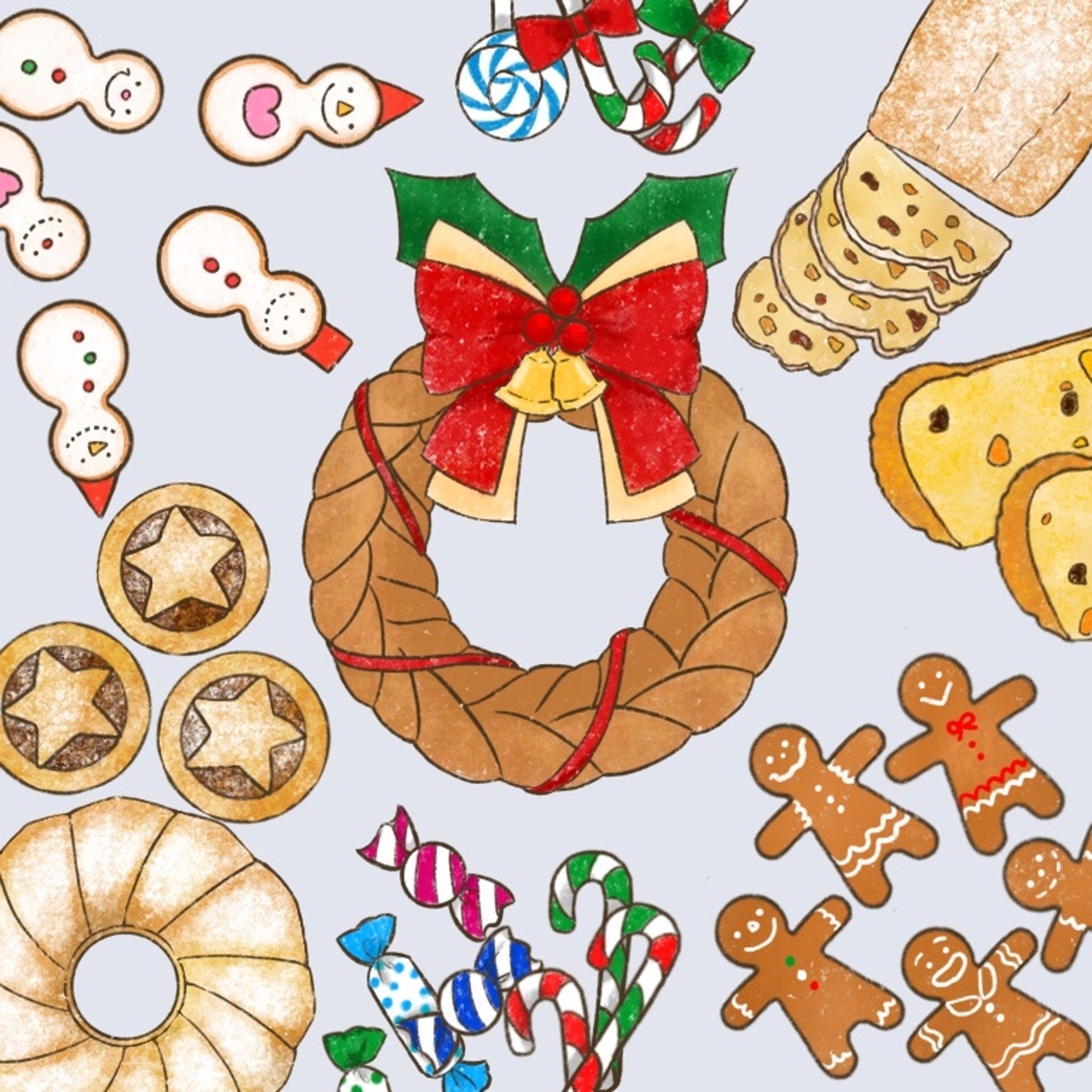 【自主制作】クリスマスのお菓子-1