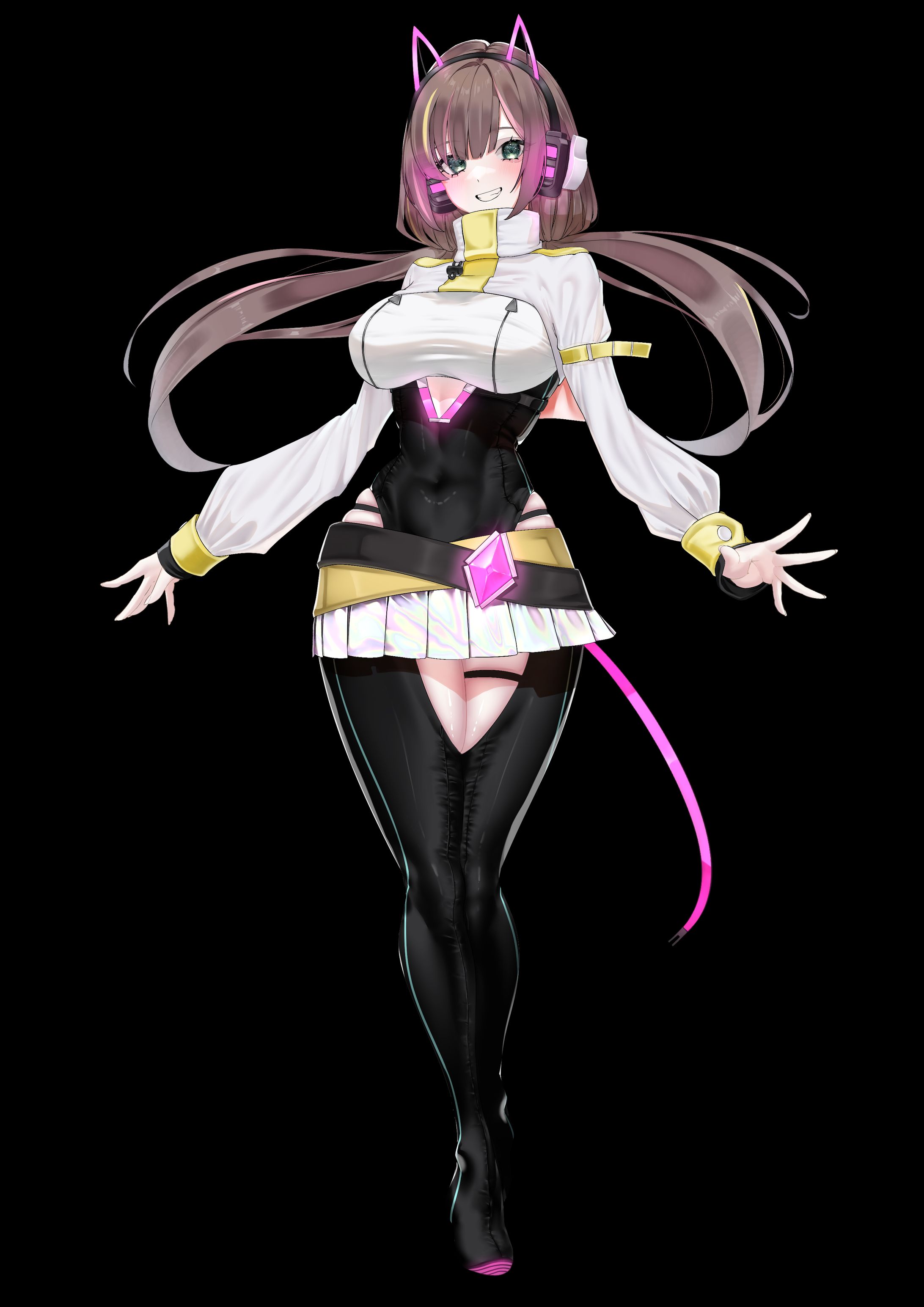 心乃友様（Vtuber)キャラクターデザイン/キービジュアル-1