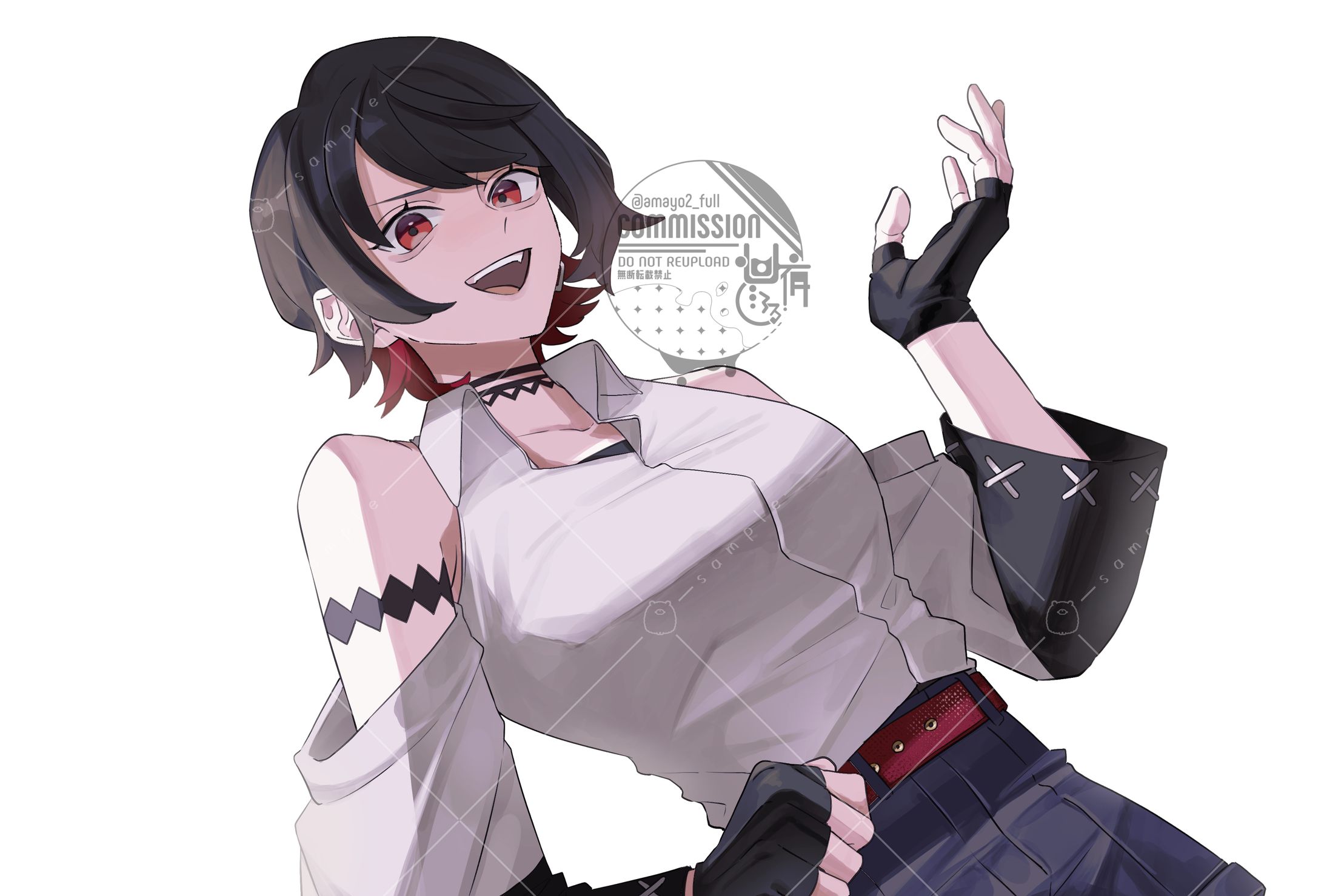 【ご依頼】楽曲「ルーキー」cover動画MVイラスト-1