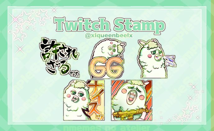 スタンプ静止画 xIqueenbeelx様