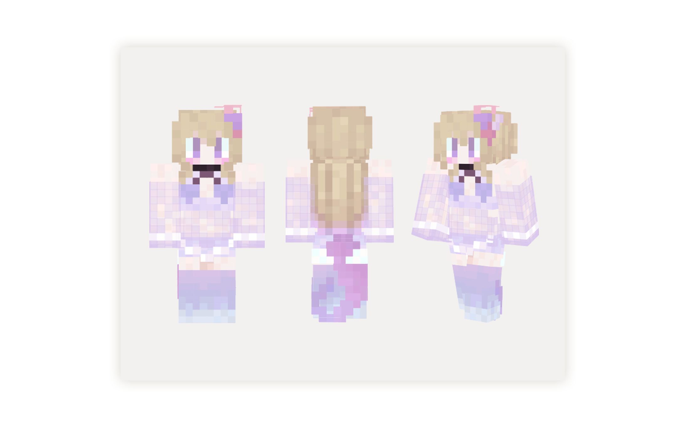 Minecraftスキン/夢眠むぎ様-1