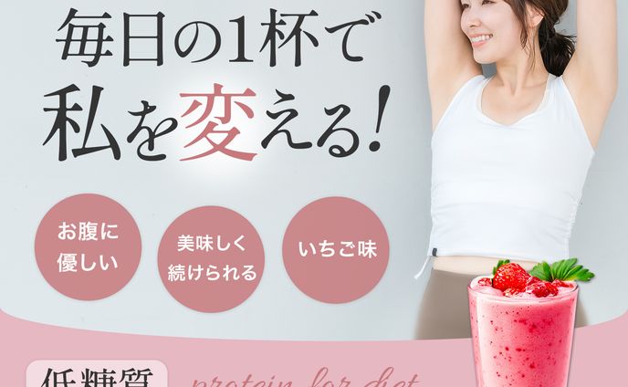 ダイエット用プロテイン　バナー