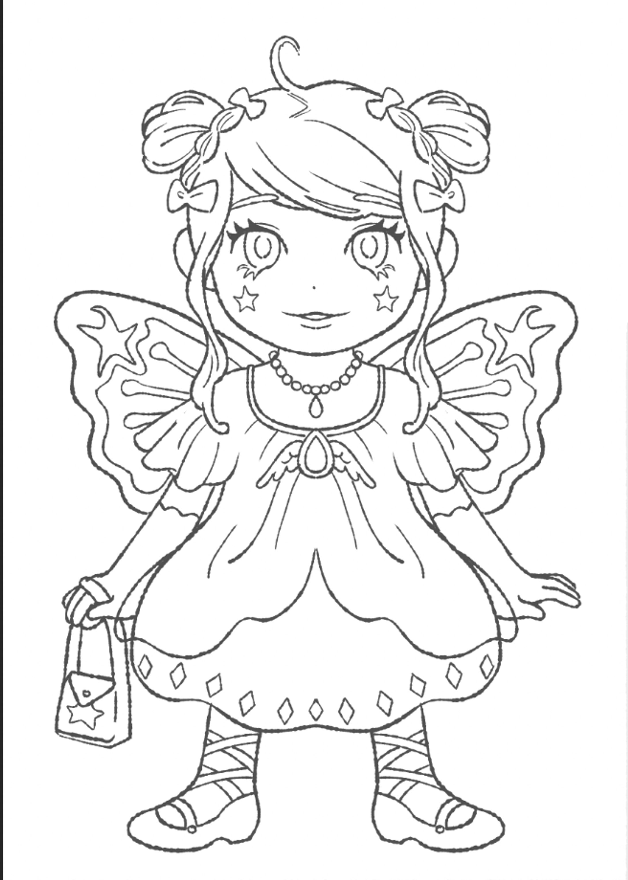 塗り絵（女児向け）-1