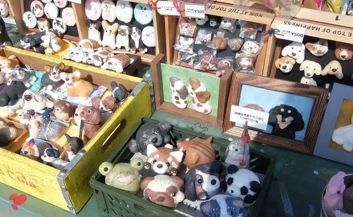 #あにまーるず 賑わっております😄#動物マルシェ#犬キャンドル#動物ハンドメイド#いぬすたぐらむ #にゃんすたぐらむ#岡山イベント#山陽町イベント