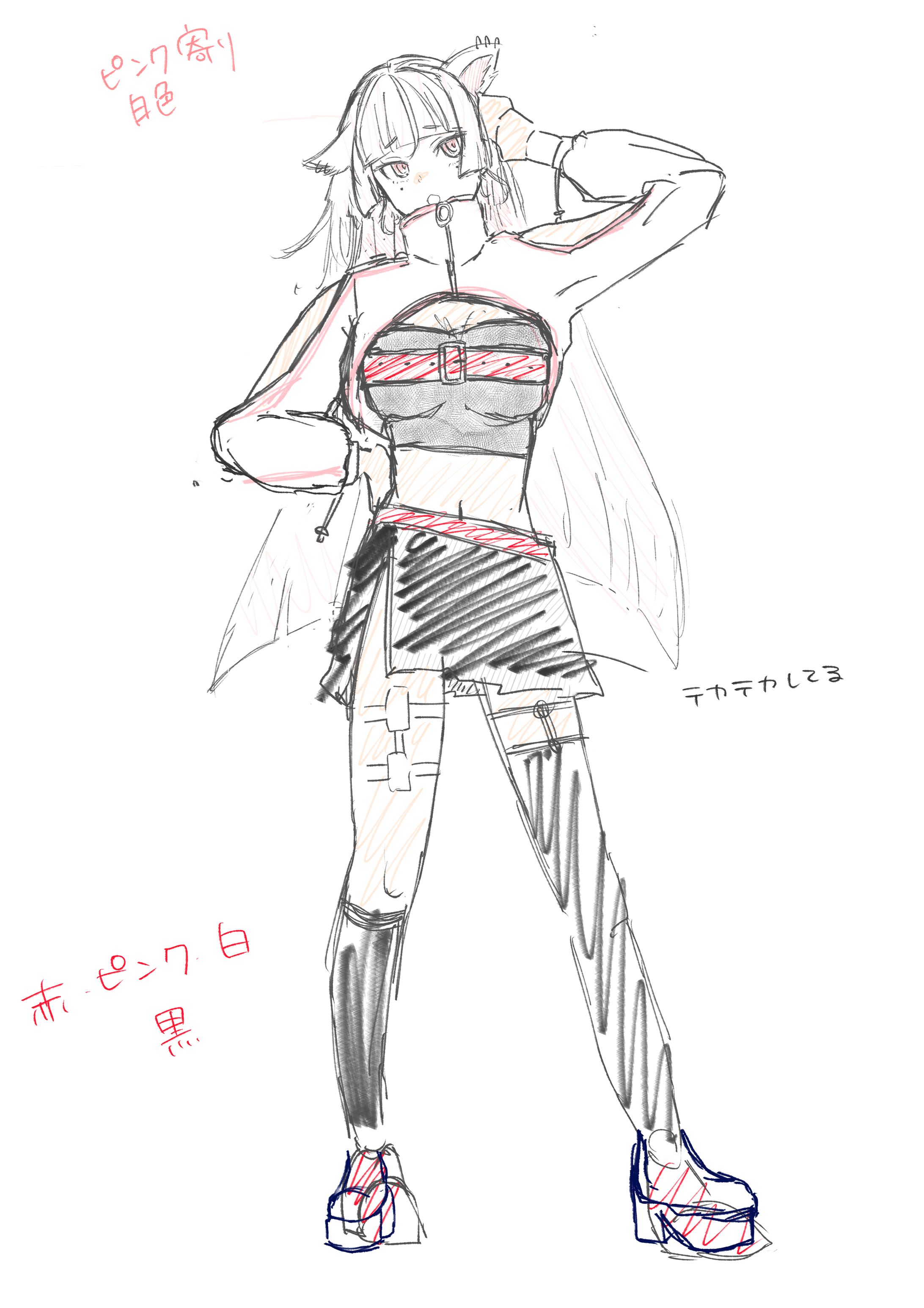 キャラデザ　立ち絵-1